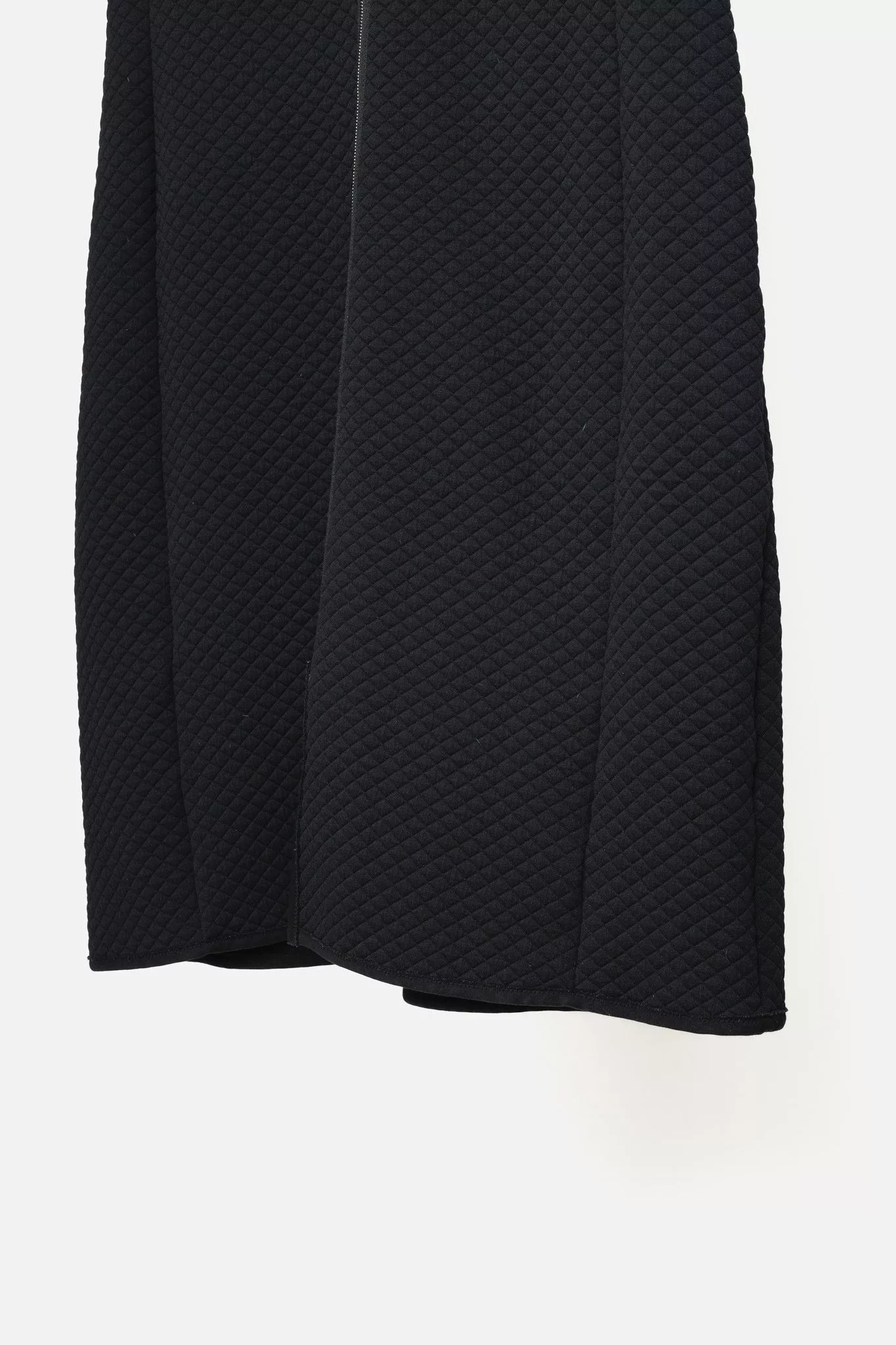 Marie Saint Pierre Vests Marie Saint Pierre Black Quilted Maxi Vest