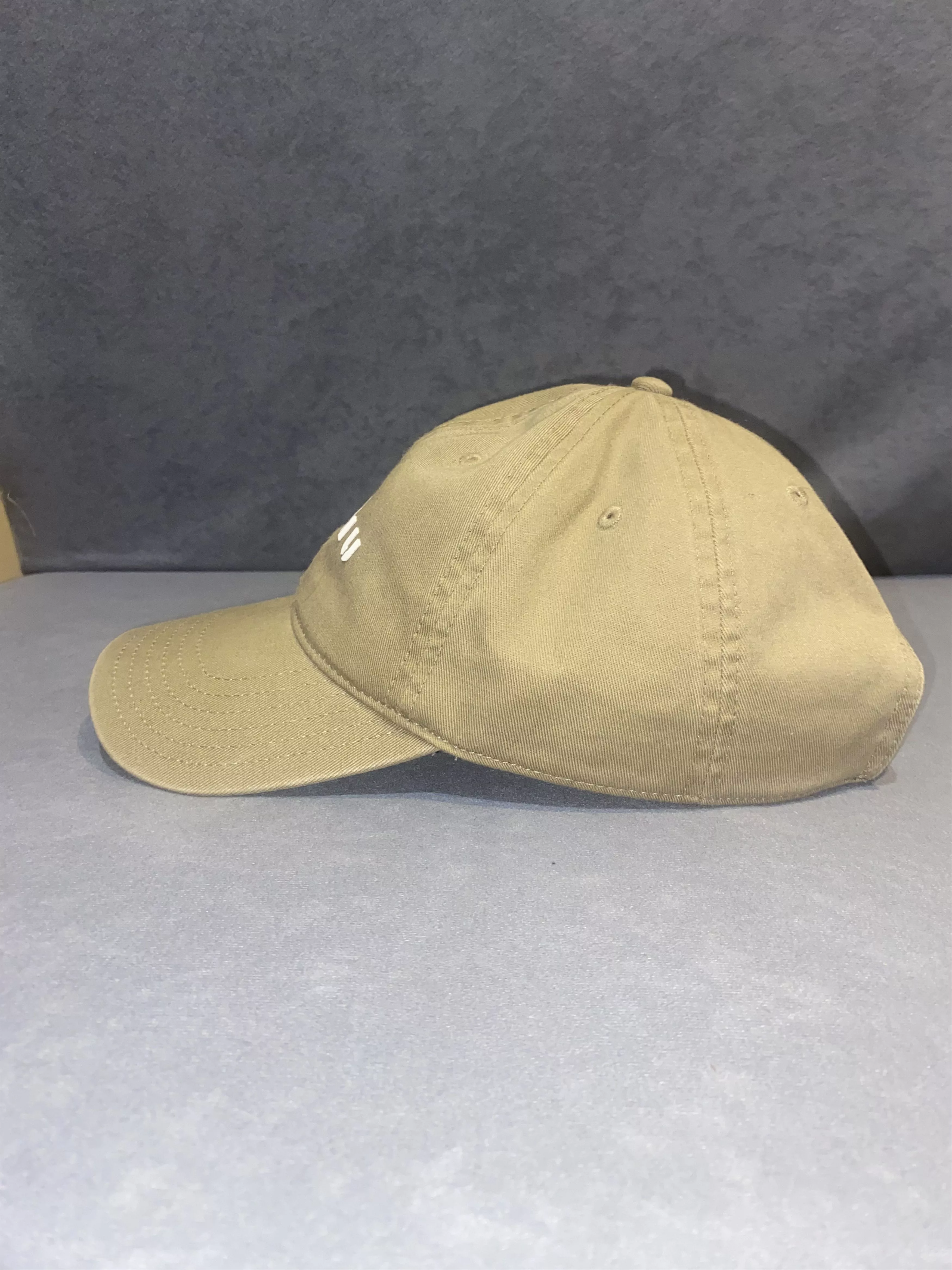 Miu Miu Hats Miu Miu Drill baseball cap Beige