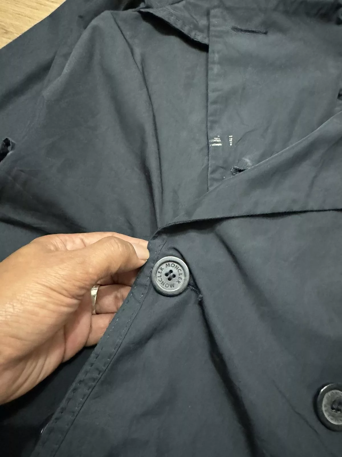 Moncler Jackets MONCLER LONG JACKET Blue