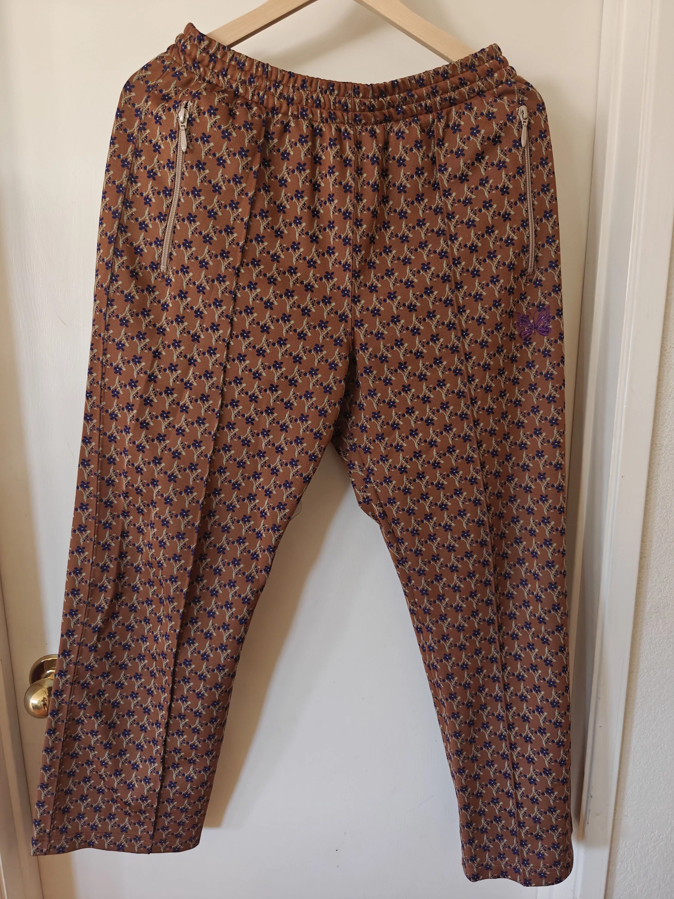 Needles Casual Pants Needles Track pants floral print Multi