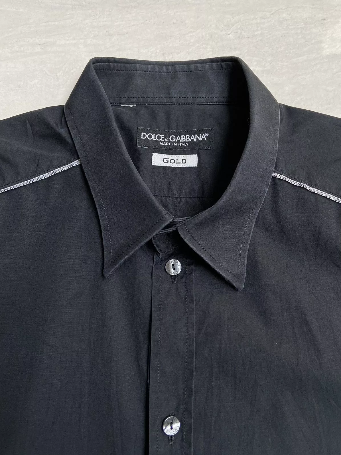 Dolce & Gabbana Shirts Button Ups DOLCE & GABBANA Shirt Black