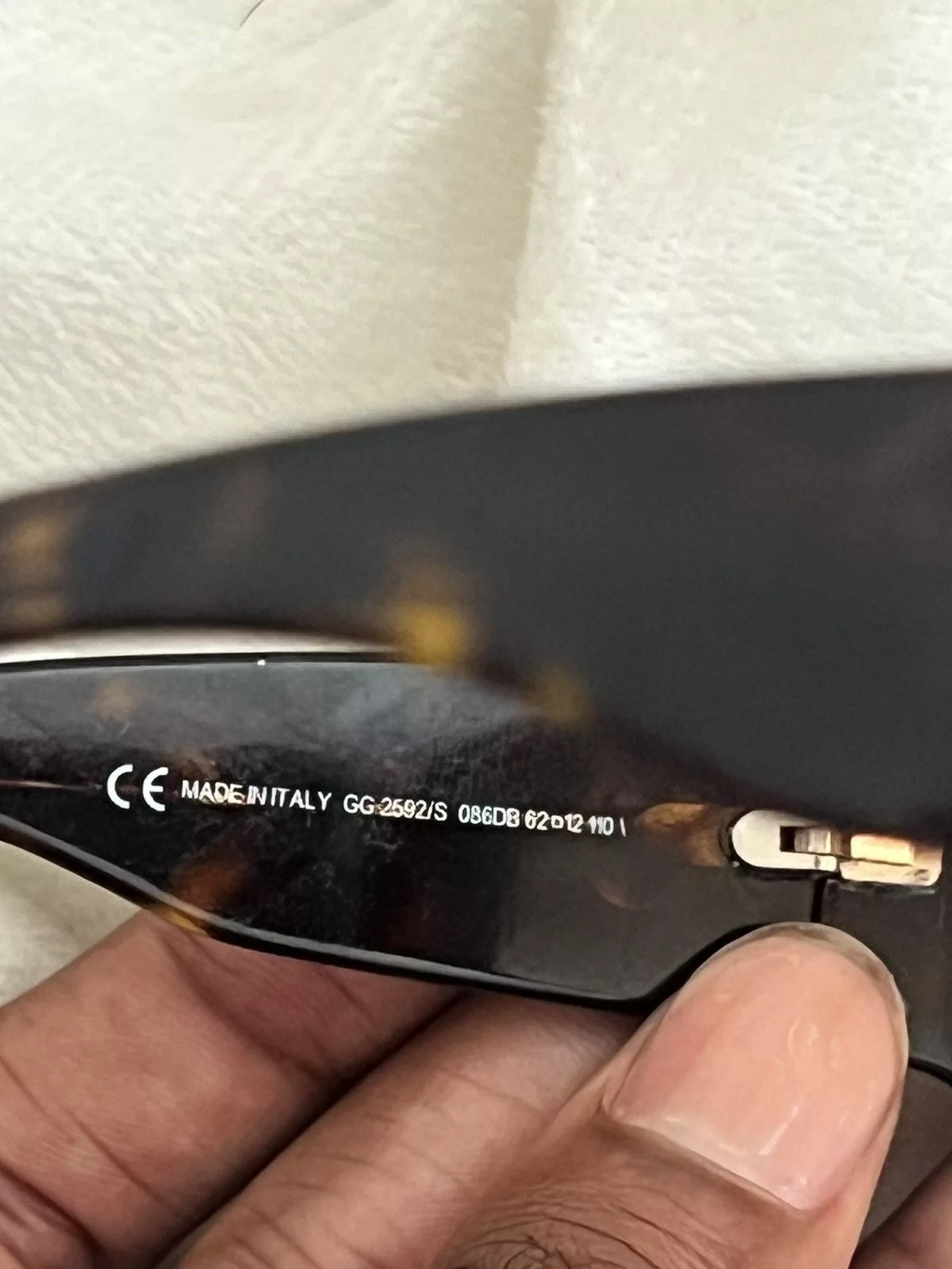 Gucci Glasses Gucci 2006 wrap around Sunglasses Brown