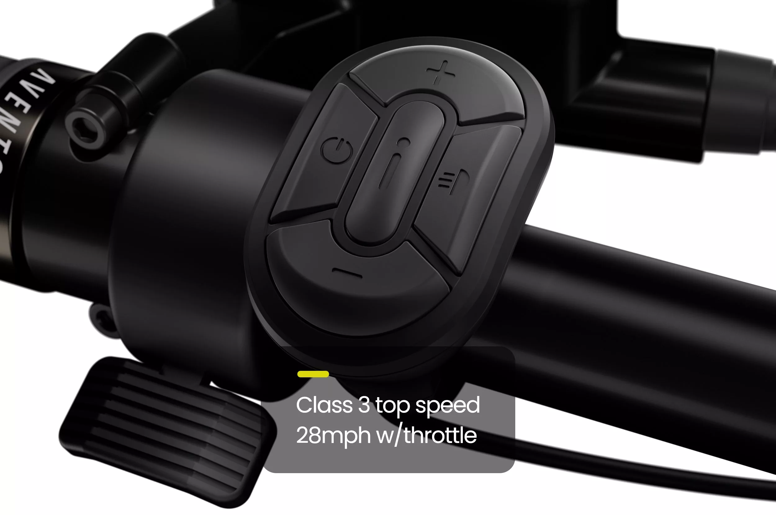 aventure bike info - class 3 top speed 38mph w/throttle - common