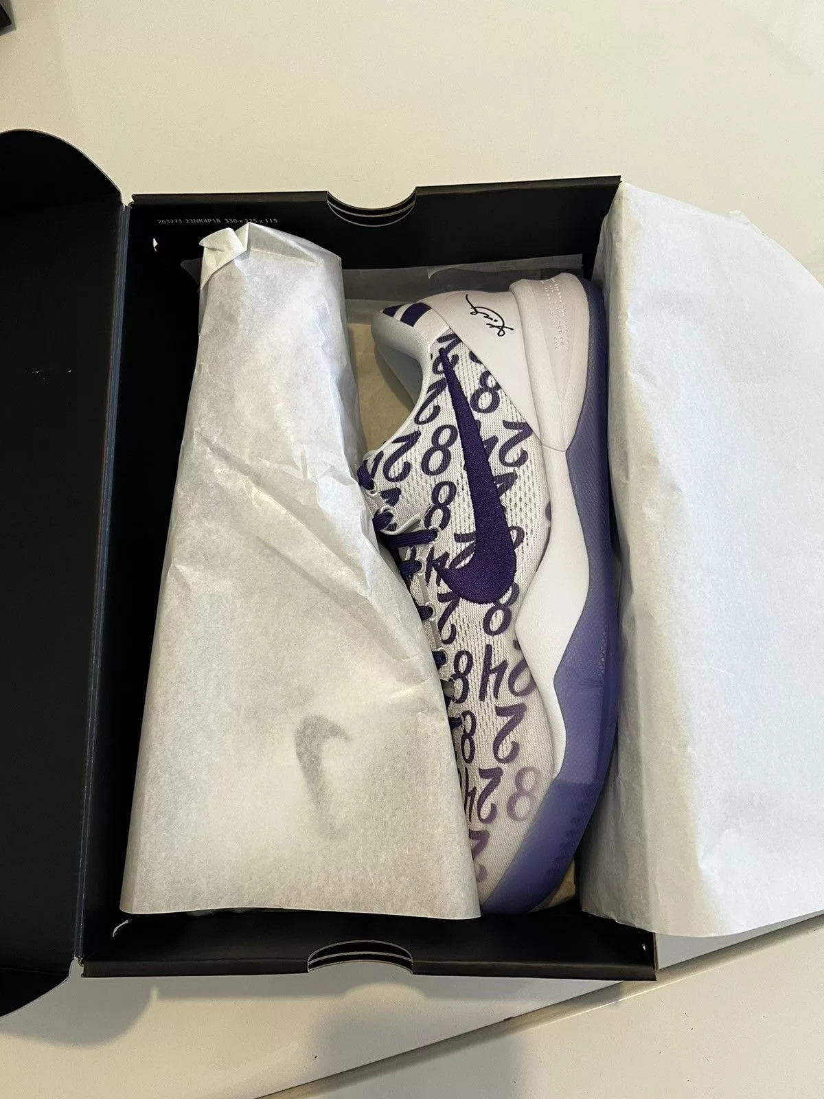 Nike Low Top Sneakers Nike Kobe 8 Protro White