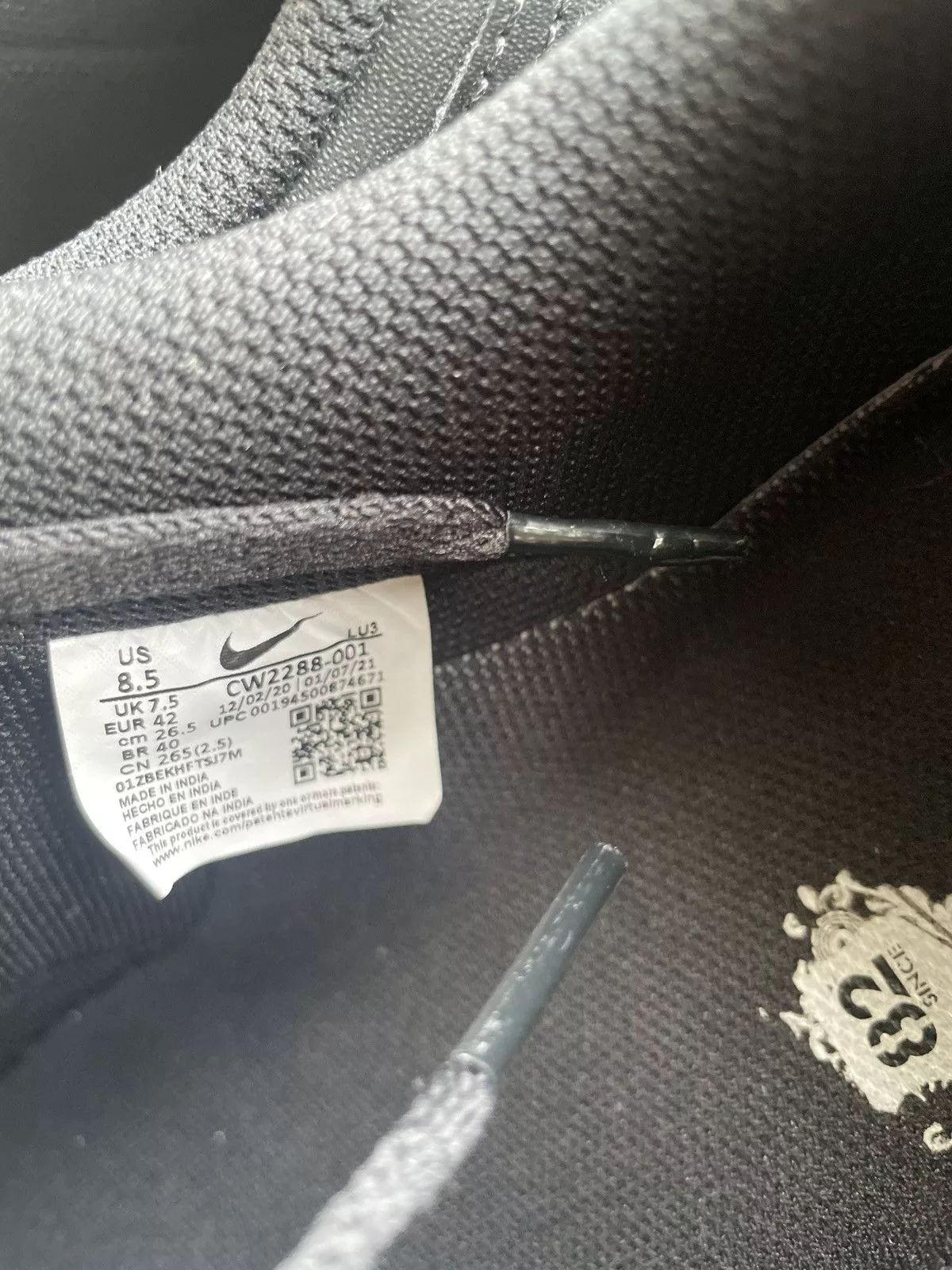 Nike Low Top Sneakers Nike Air Force 1 Custom Black