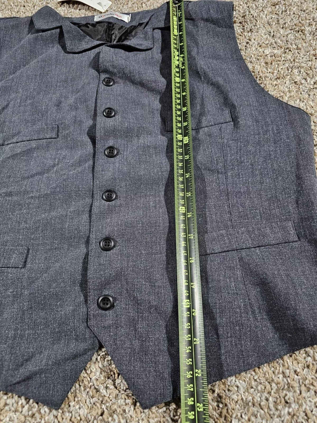 Designer Jackets Designer order plus vest gray womens L NWT