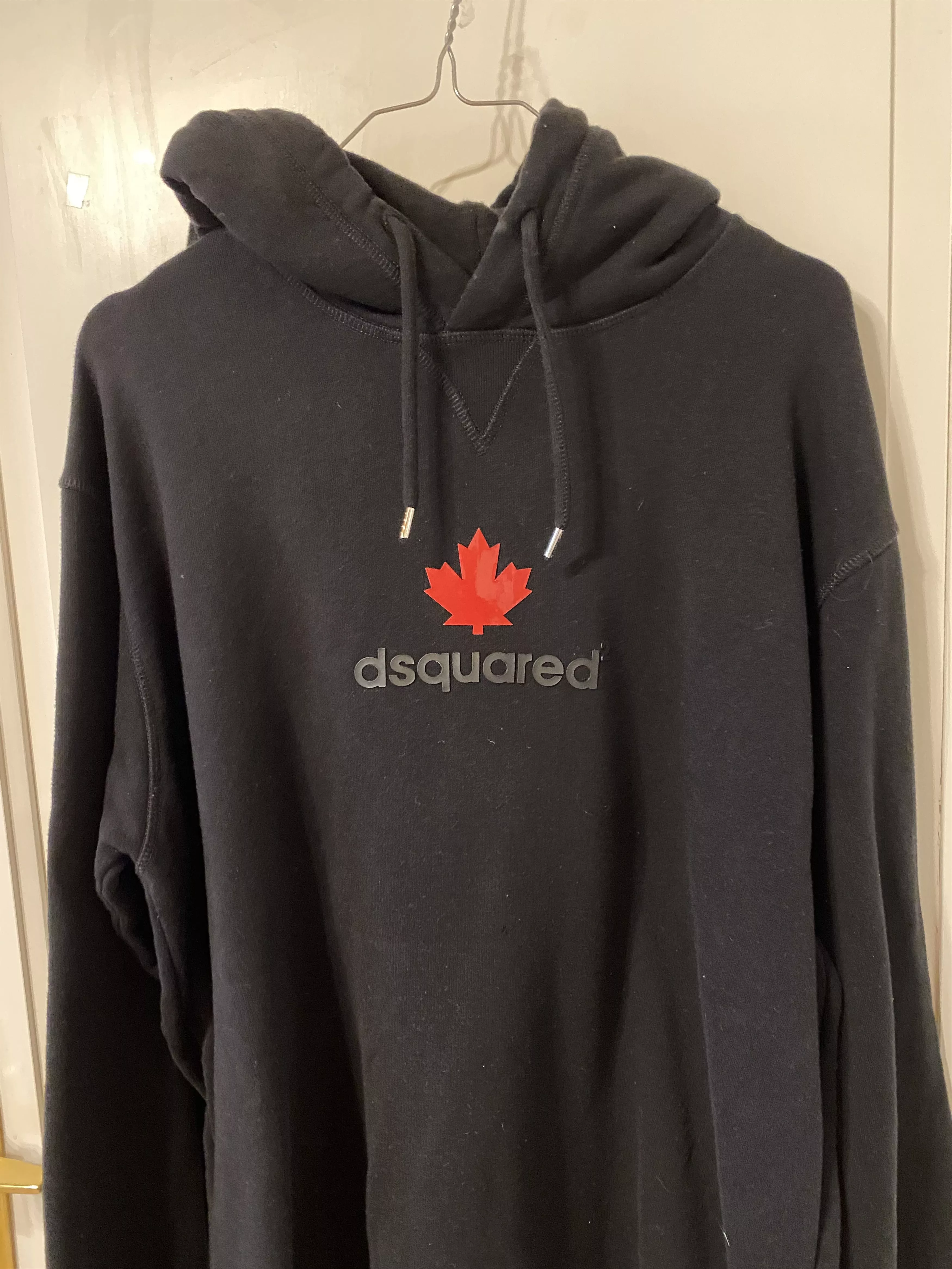 Dsquared2 Sweaters Knitwear Dsquared2 Maple Leaf Hoodie Limited Edition Canada black
