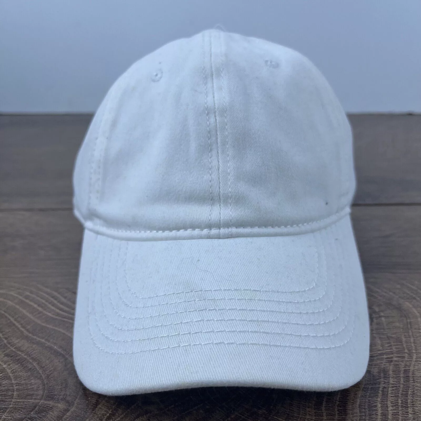 Other Hats Other Plain White Running Hat Athletic White Cap Hat Adjustable Ha