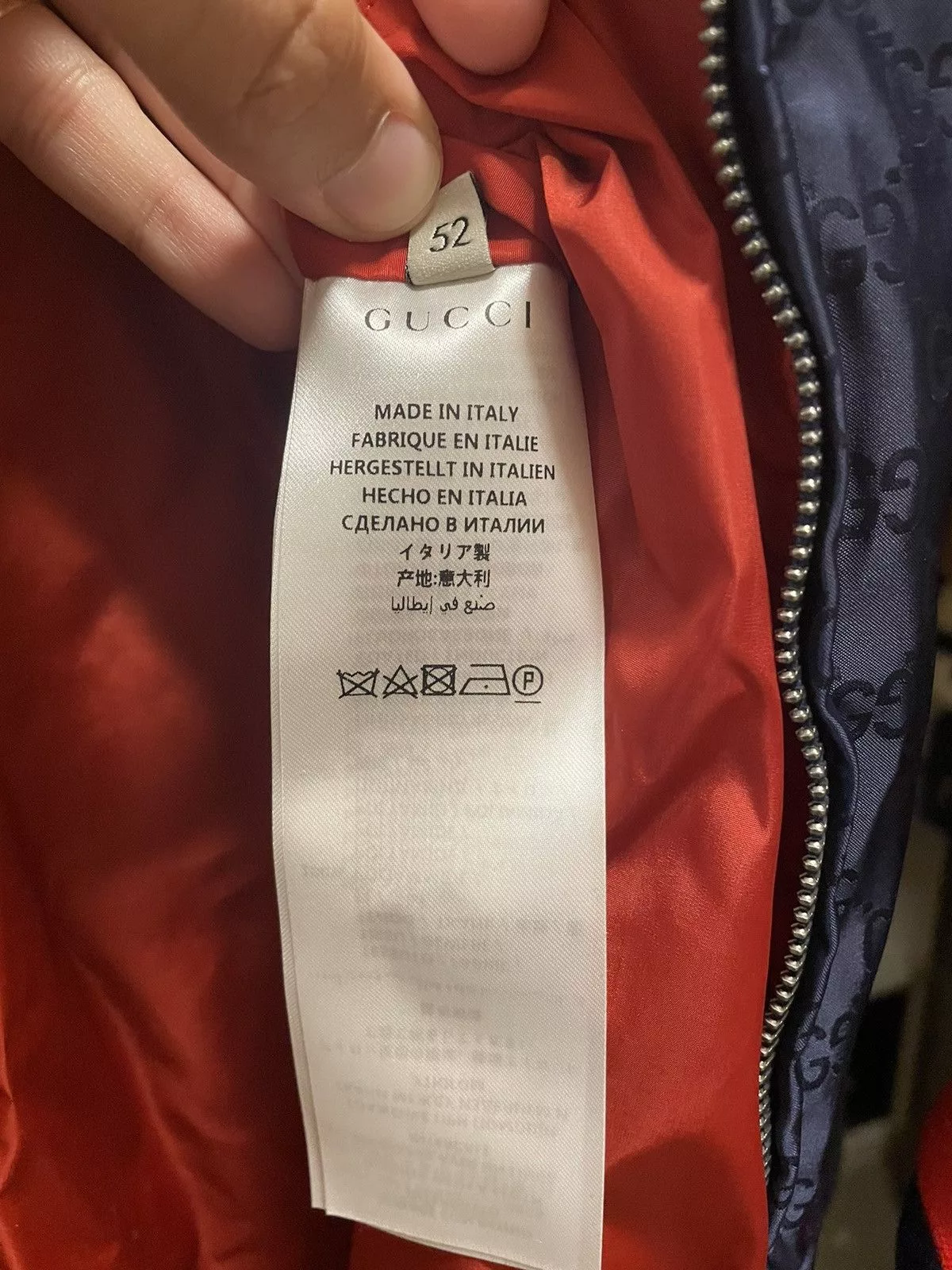 Gucci Light Jackets Gucci GG jacquard nylon jacket Multi