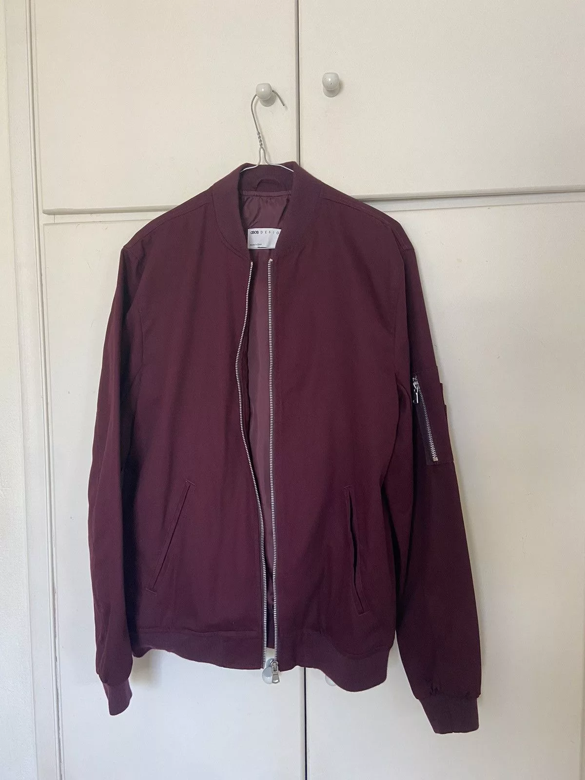 Asos Bombers Asos Bomber jacket Red
