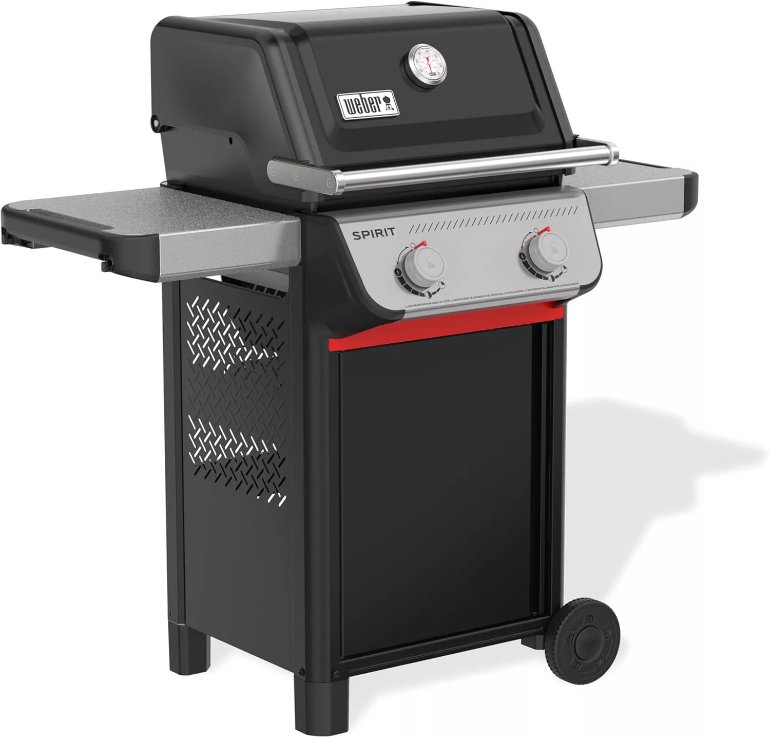 Weber Spirit E-210 Grill – 2-Burner Liquid Propane BBQ, Black