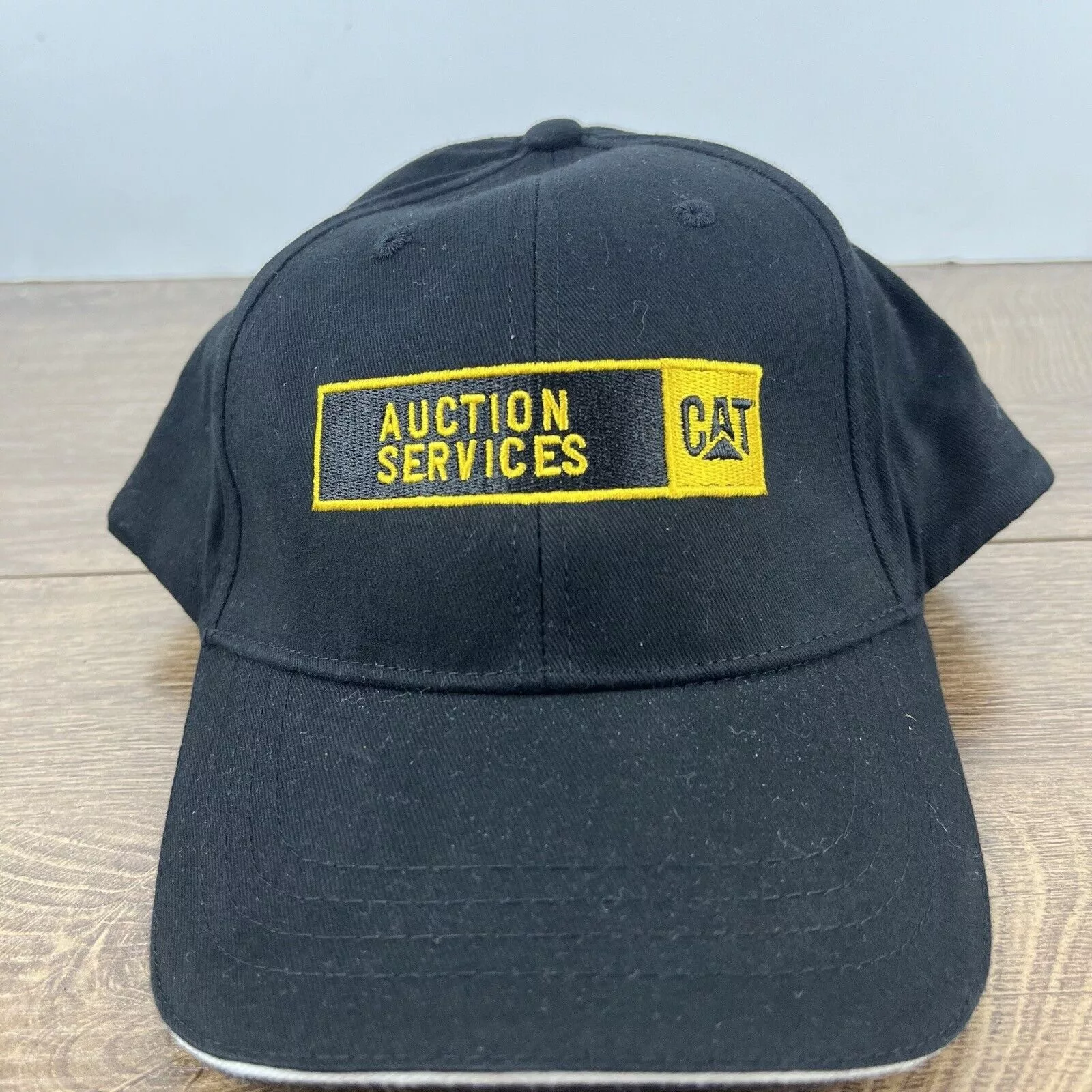 Other Hats Other CAT Auction Services Hat Black Cap CAT Hat Adjustable Hat Bl