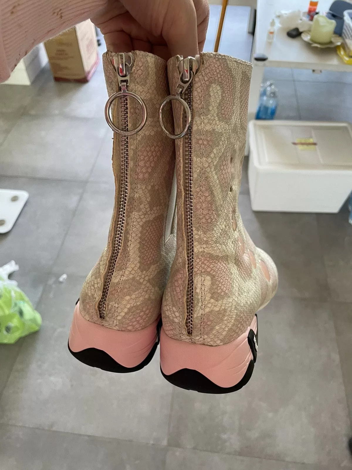 Raf Simons Boots Raf simons Solaris-21 High Pink