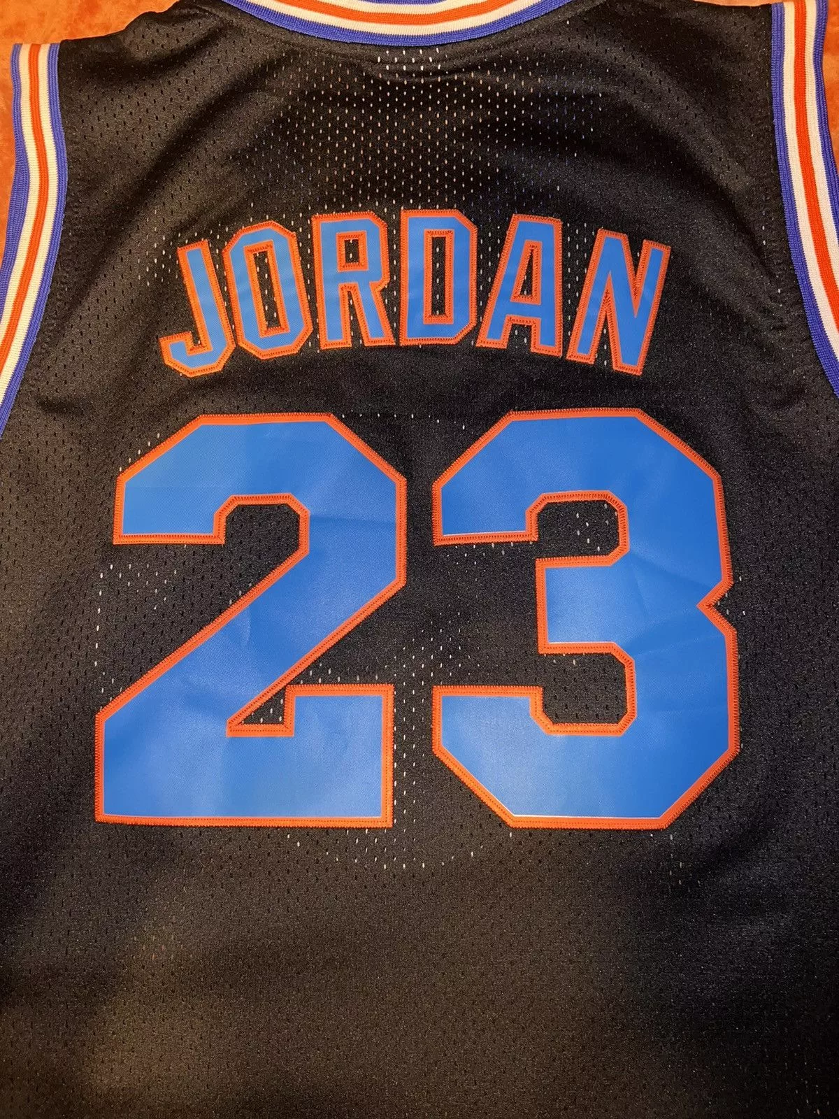 Champion Jerseys Michael Jordan Tune Squad jersey stitched champion Black