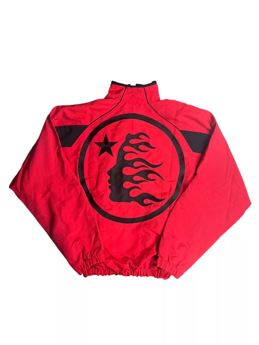 HELLSTAR Sweatshirts Hoodies Hellstar Thriller Track Jacket Red