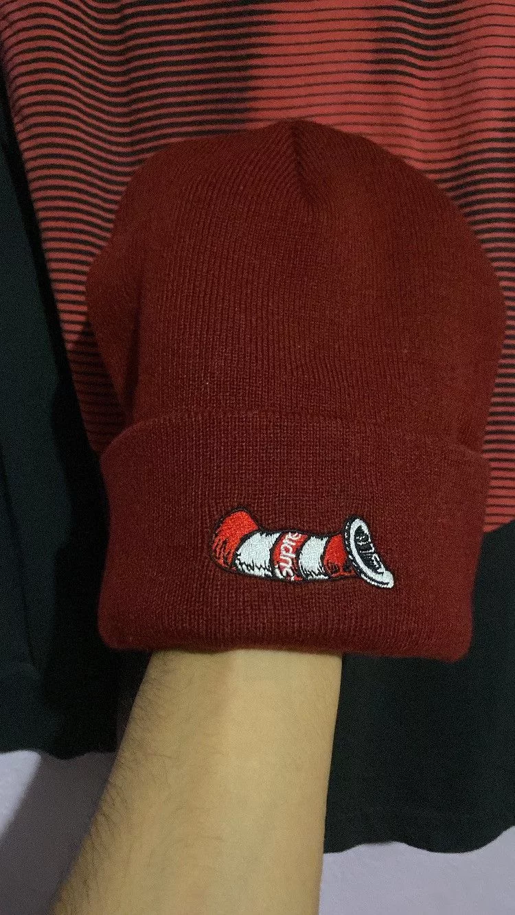 Supreme Hats Supreme beanie Red
