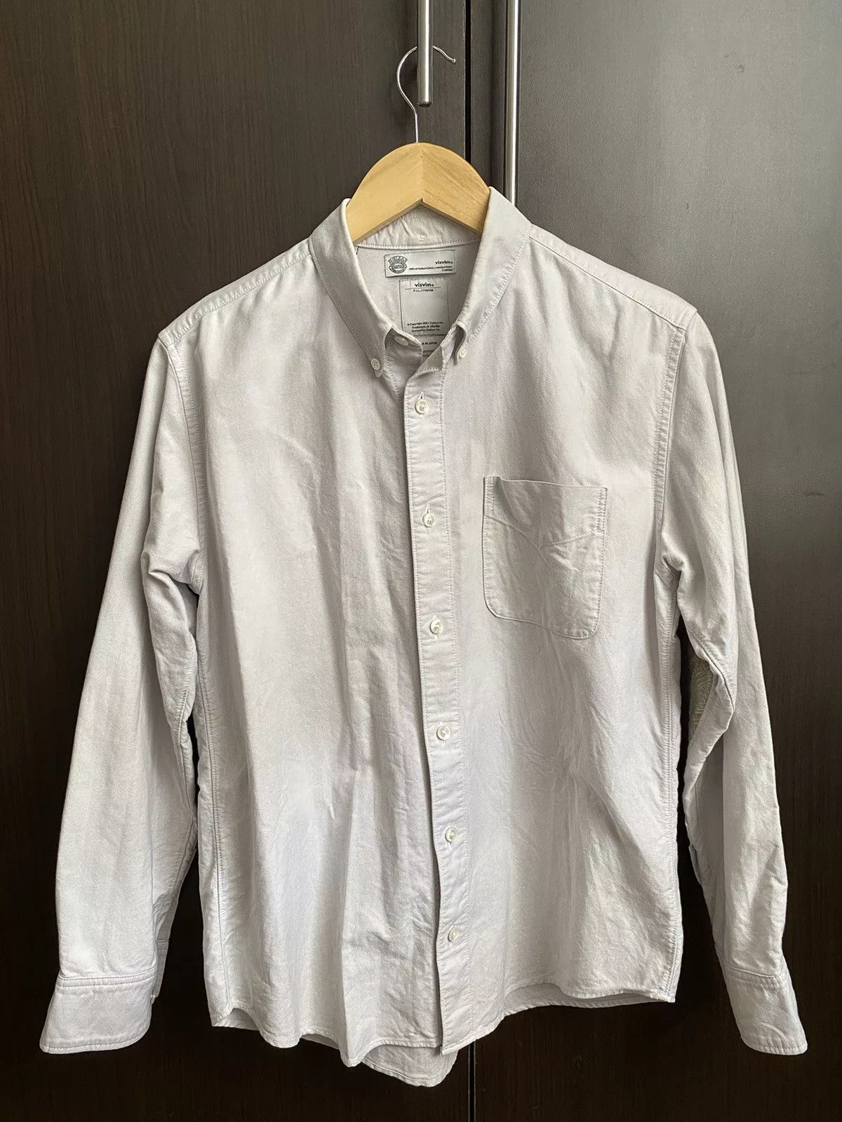 Visvim Shirts Button Ups Visvim Albacore Shirt Gray