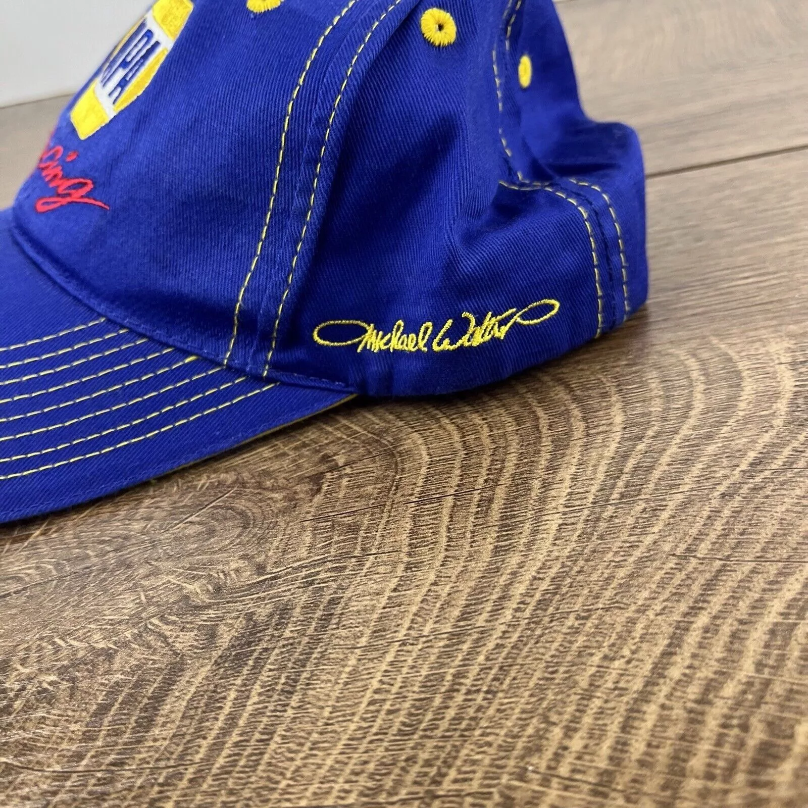 Other Hats Other Bill Davis Racing Hat NASCAR Racing Hat Blue Cap Adjustable