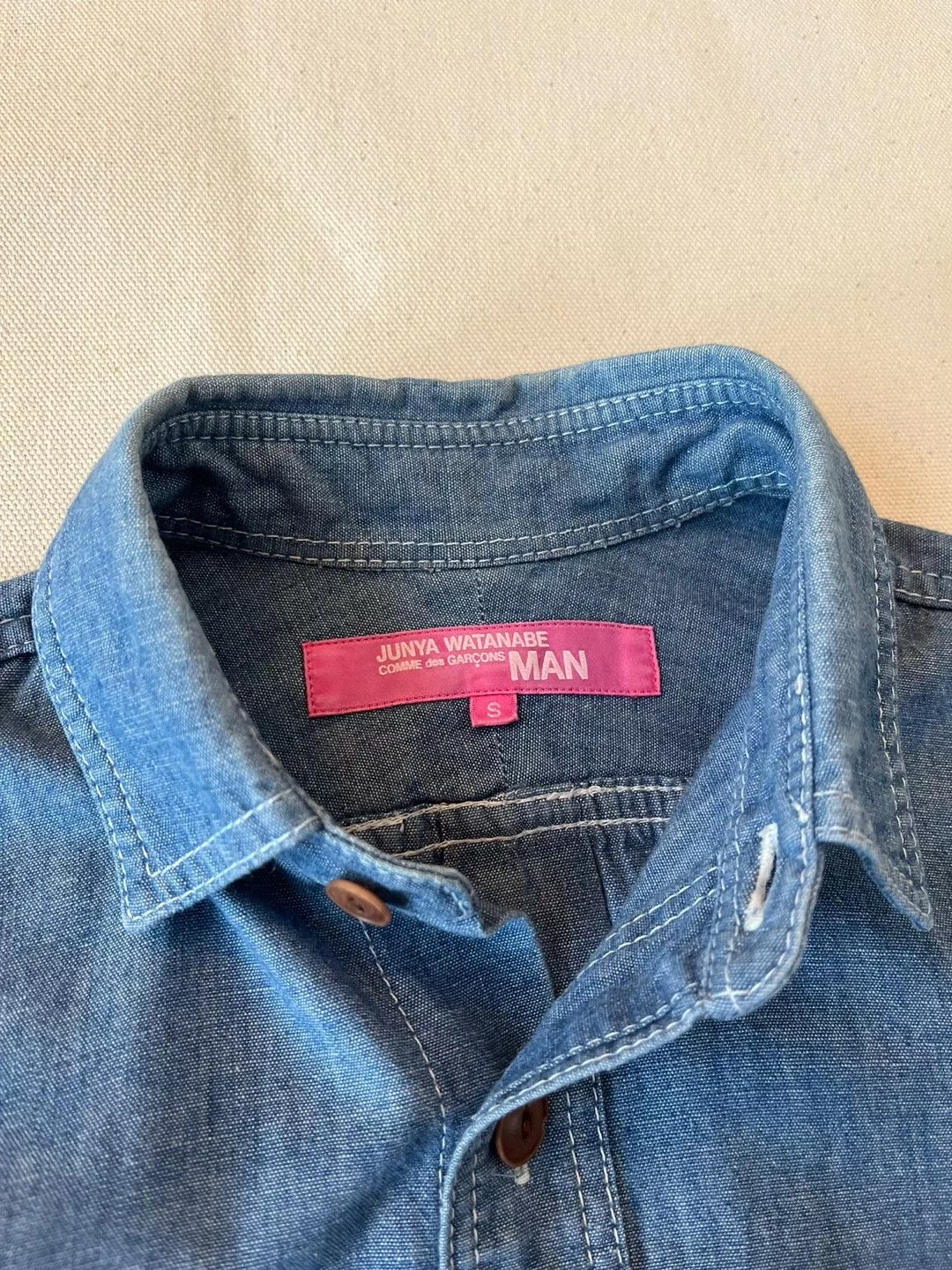 Junya Watanabe Button Ups Junya Watanabe Blue