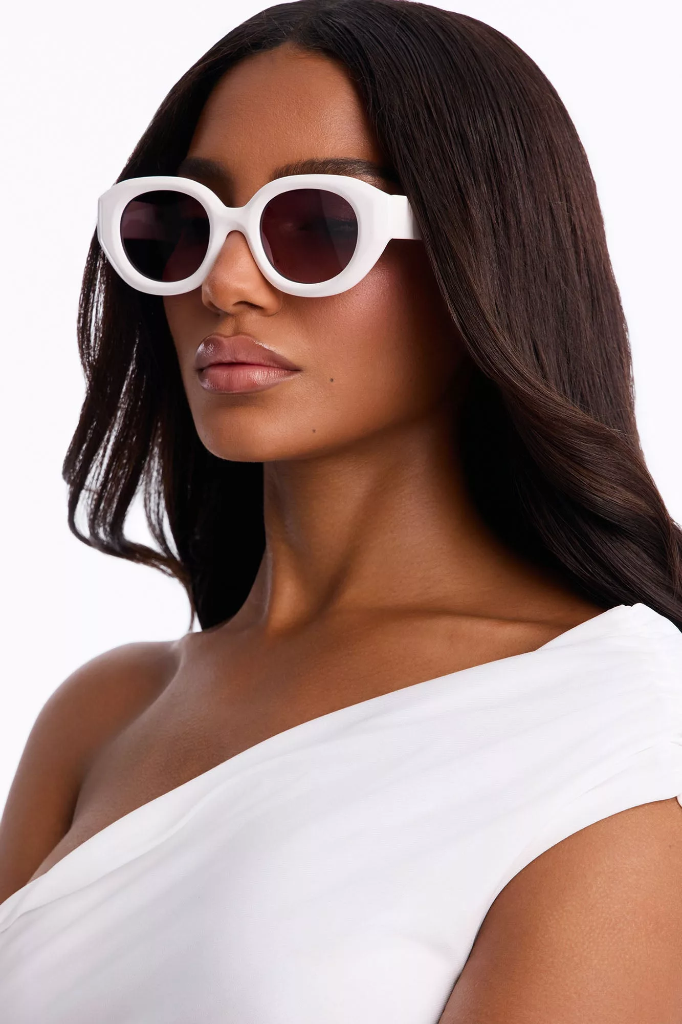 Change Your Mind Sunglasses - White