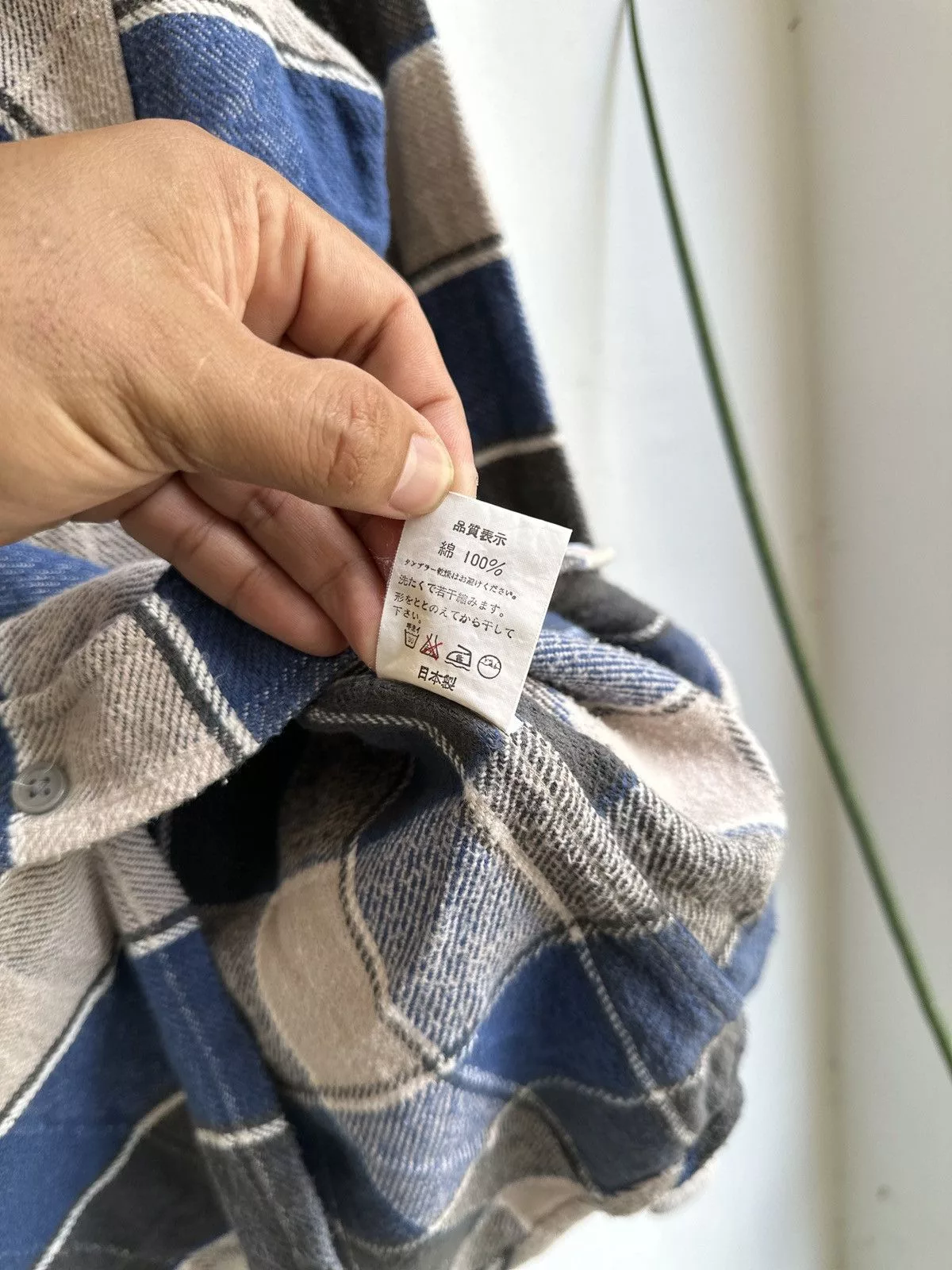 Bape Shirts Button Ups Bape Flannel Shirt Blue