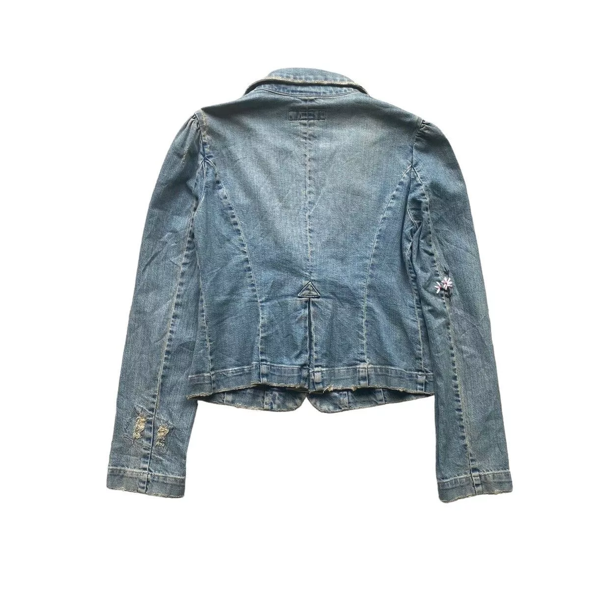 Calvin Klein Denim Jackets Calvin Klein Distressed Denim Jacket Multi