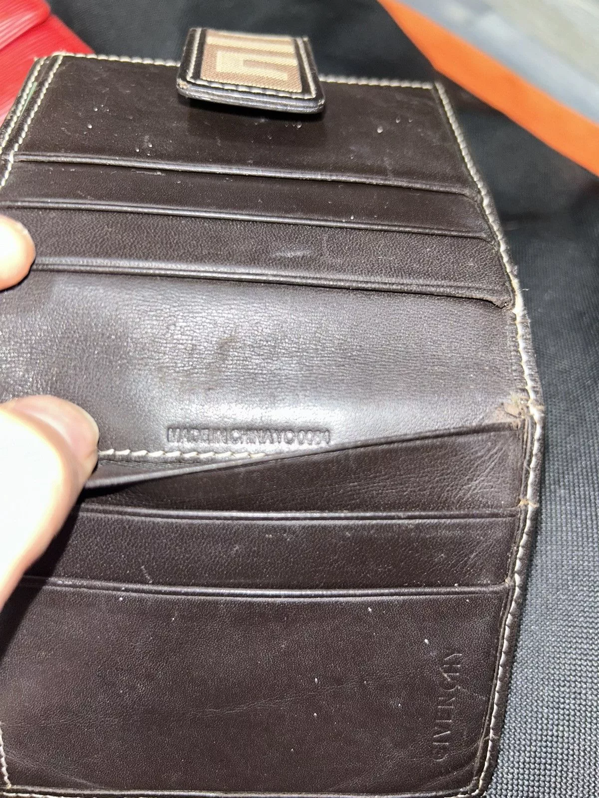 Givenchy Wallets Givenchy Monogram Canvas Compact Wallet YO0064 Brown