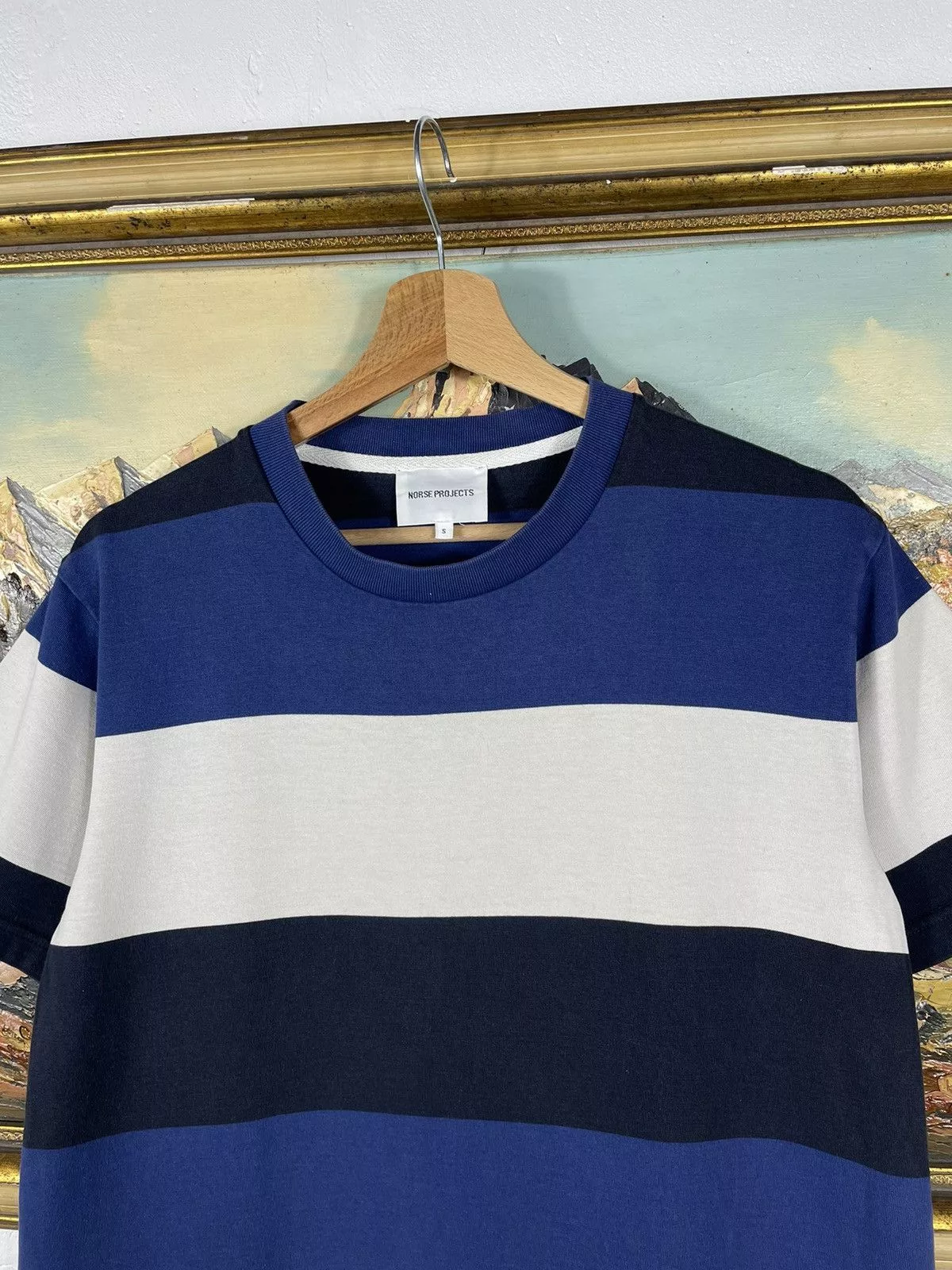 Norse Projects Short Sleeve T Shirts Norse Projects Norse Project Stripped T-shirt tees Multi Streetwear