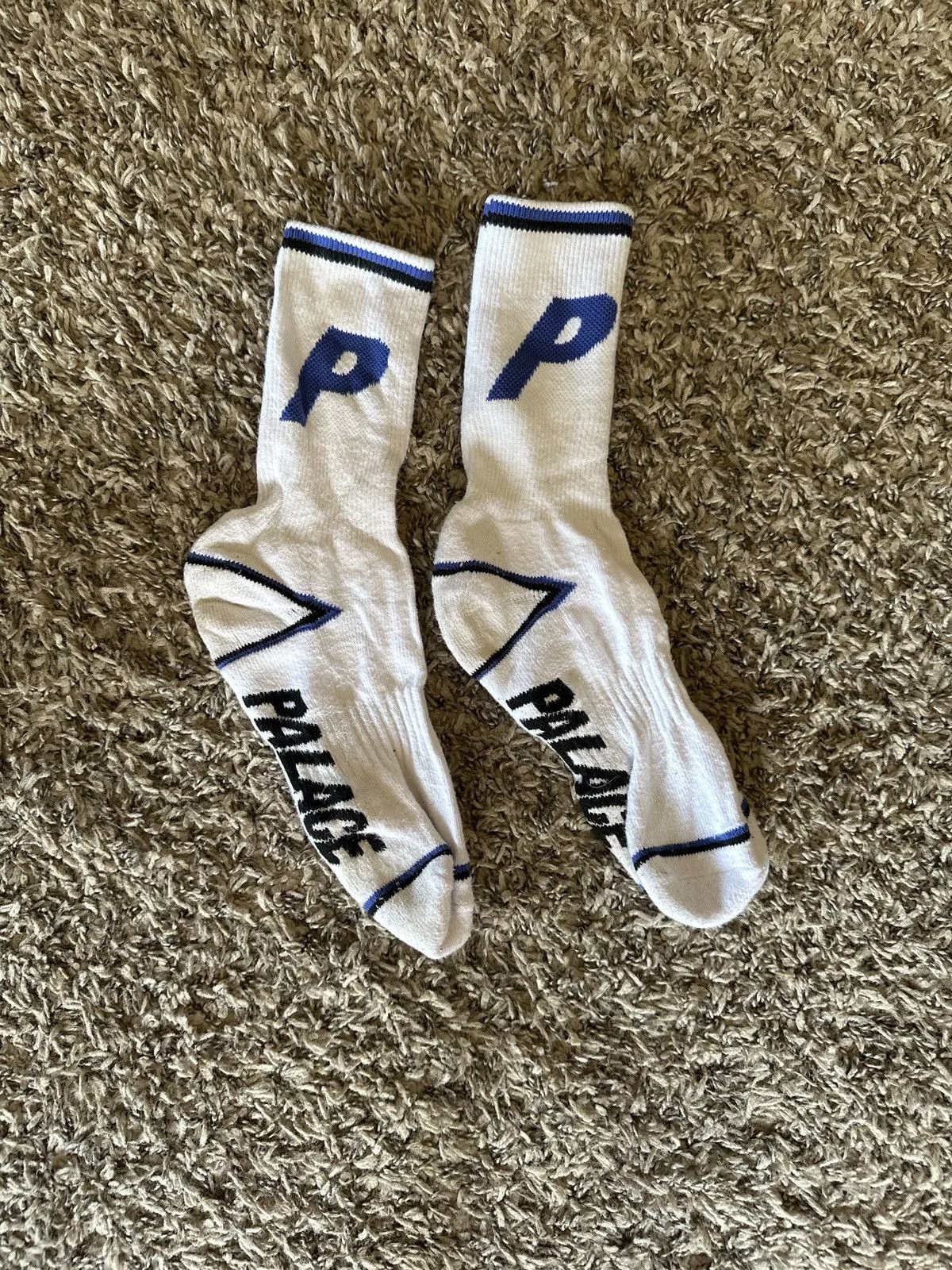 Palace Socks Underwear Palace Socks - Blue and White