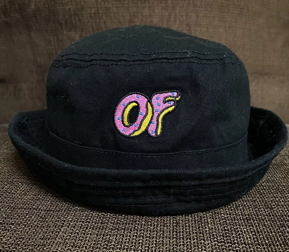 Odd Future Hats Odd Future Donut Bucket Hat Blue Streetwear