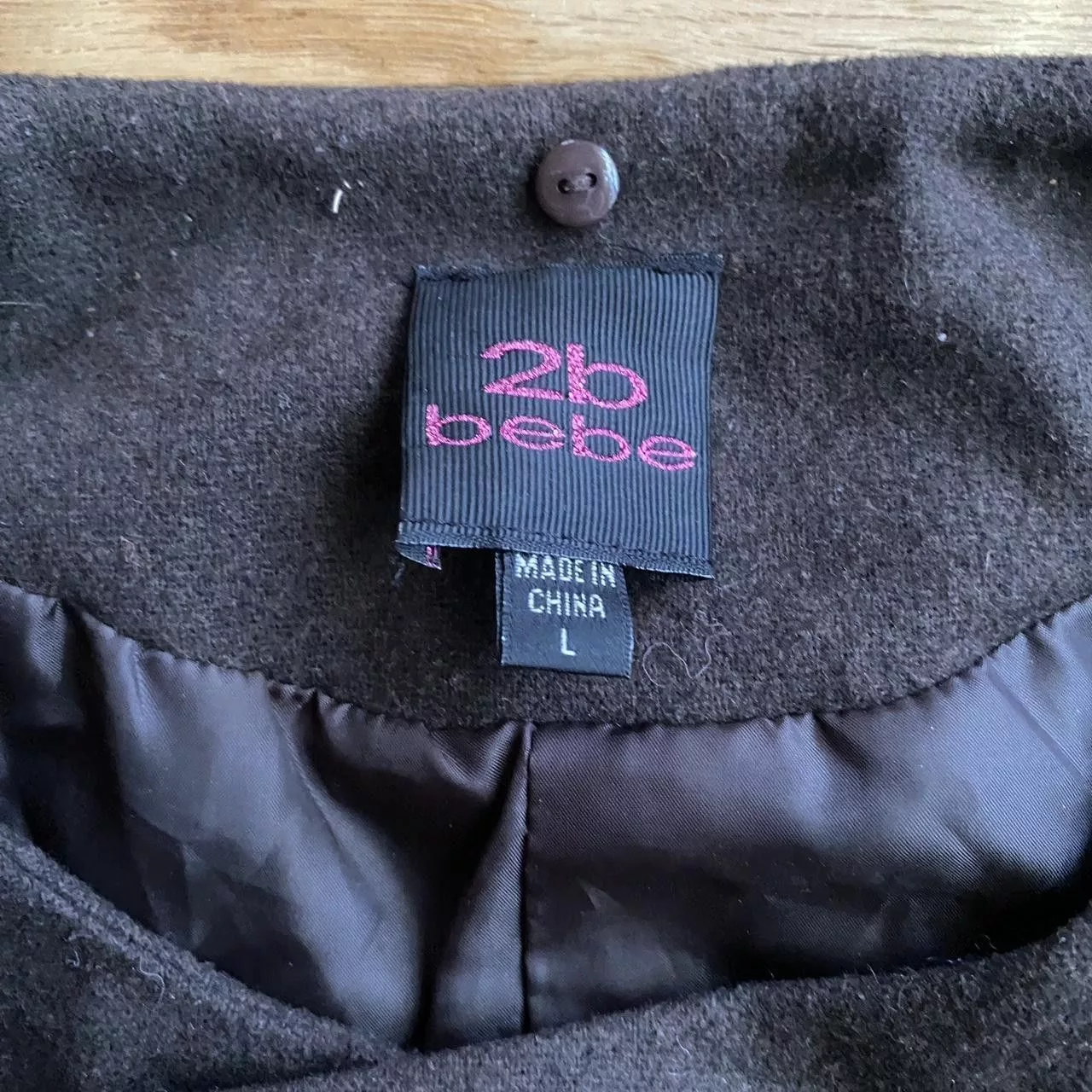 Bebe Bombers 2B BeBe jacket Brown