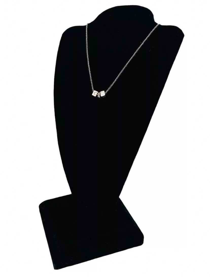 Dior Necklaces Dior CD Dice Necklace Silver