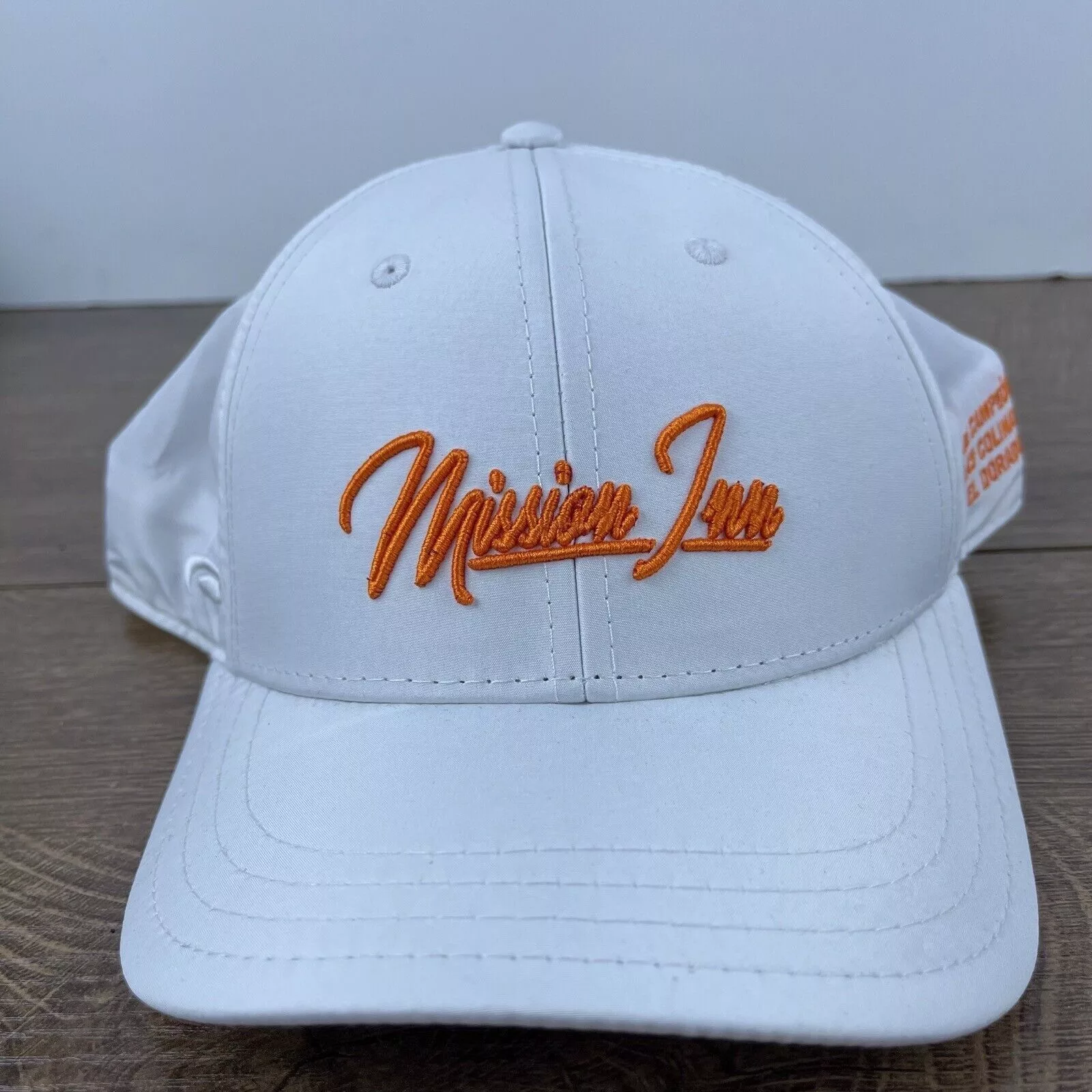 Other Hats Other Mission Inn Hat Mission Snapback Hat White Hat Adjustable Wh