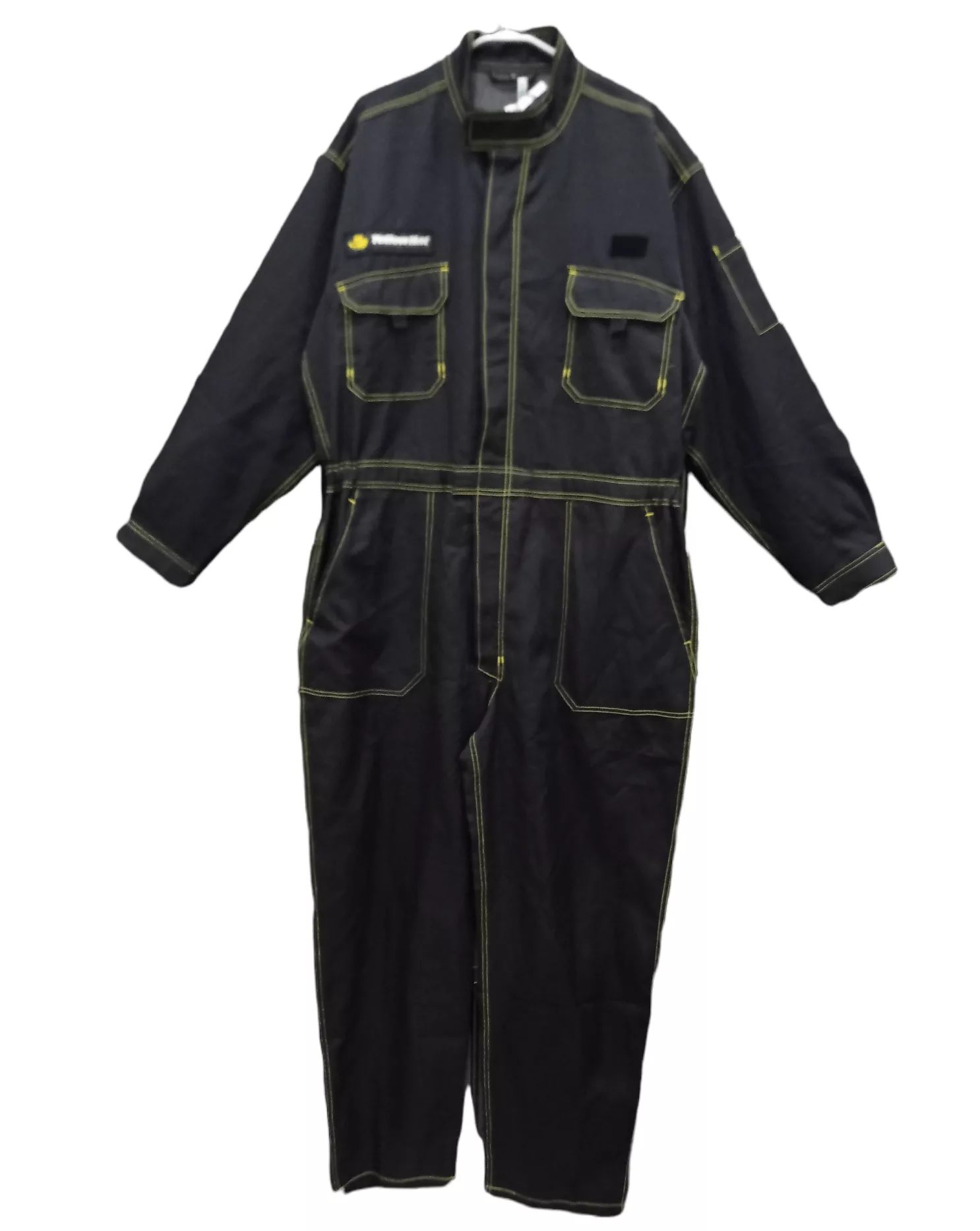 Other Overalls Jumpsuits Other Yellow Hat Coverall Black Workwear