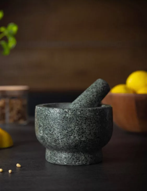 Goliath Granite Mortar & Pestle 5"