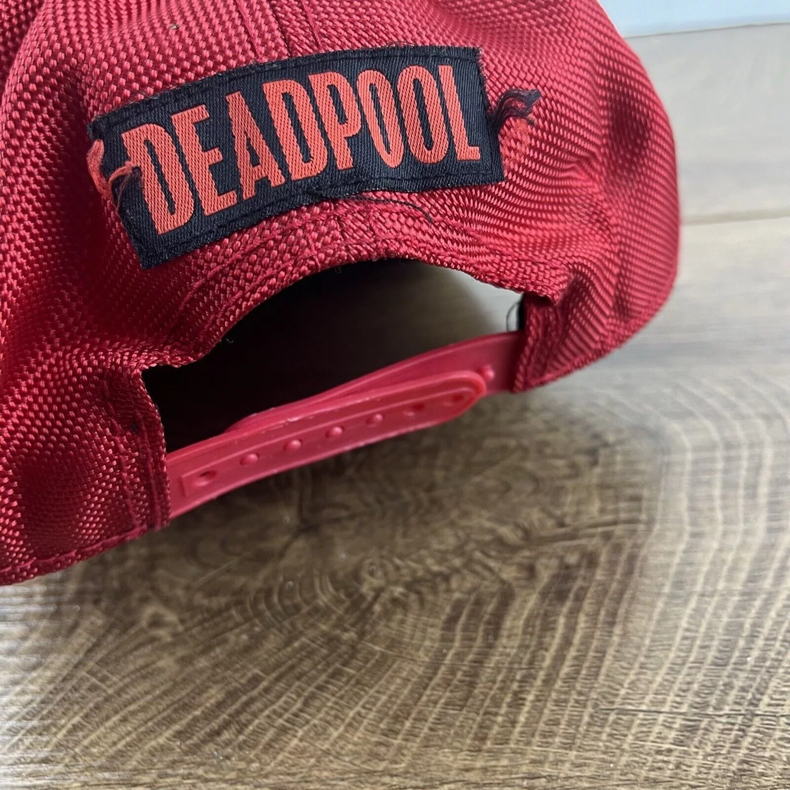 Other Hats Other Deadpool Hat Deadpool Red Adjustable Hat Red Hat Adult Fit R