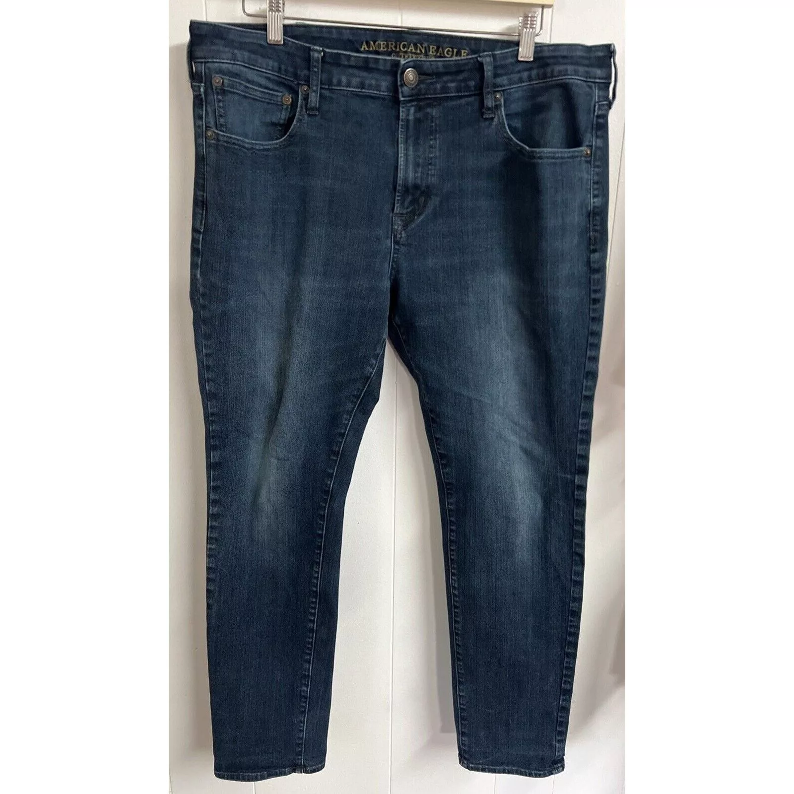 American Eagle Outfitters Denim American Eagle Outfitters American Eagle Mens Jeans Size SZ 38x30 Flex Stretch Skinny Blue