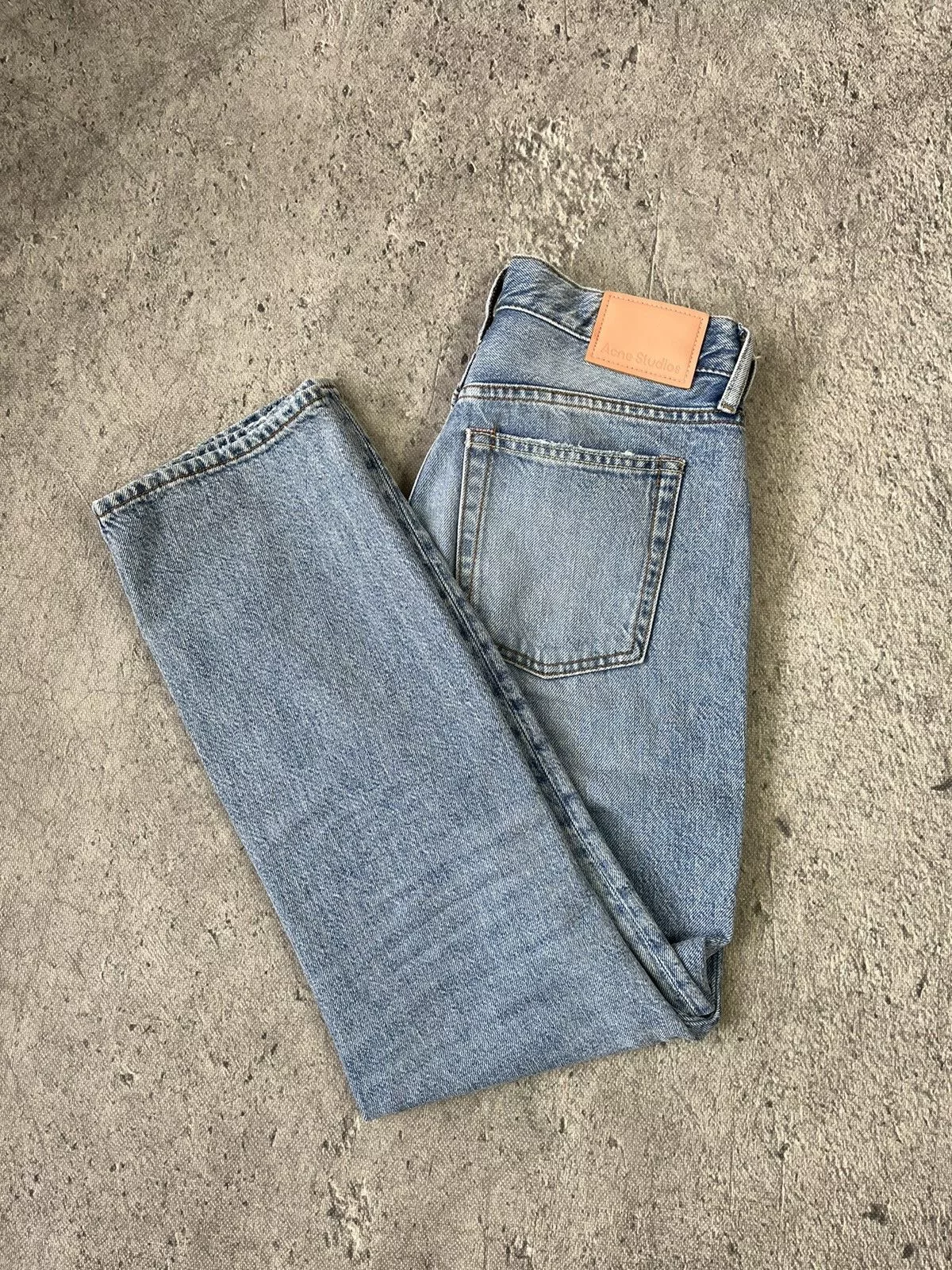 Acne Studios Jeans Acne Studios × Designer Acne Studios Straight Jeans Blue Luxury