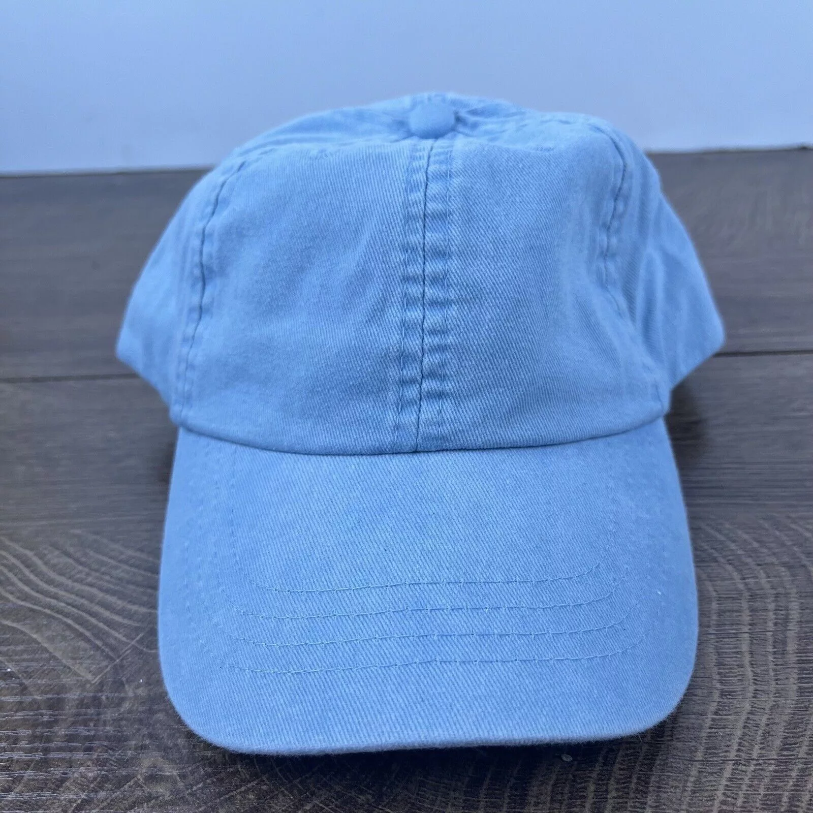 Other Hats Other Plain Light Blue Hat Blue Adjustable Hat Blue Adult Size Hat