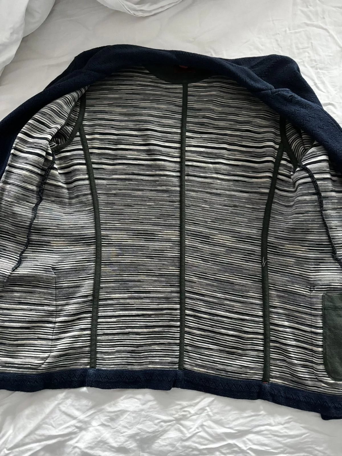 Missoni Blazers Missoni blue blazer jumper