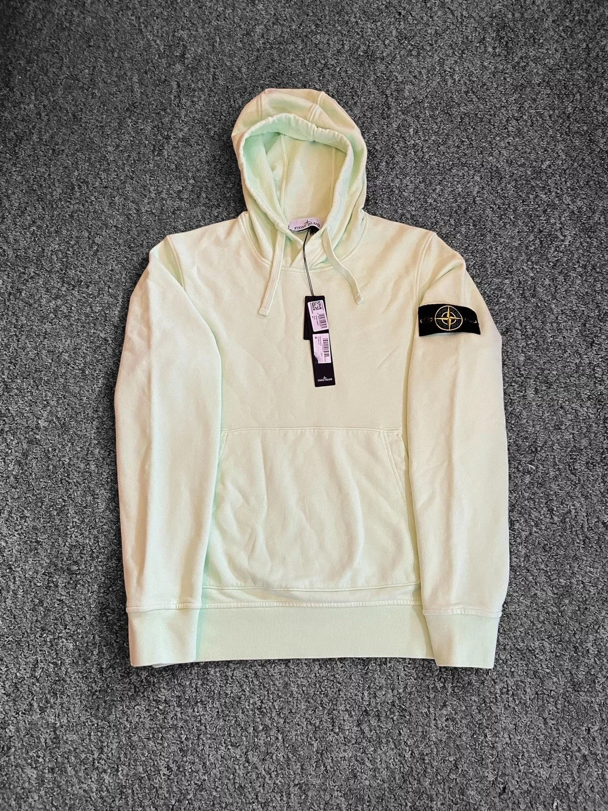 Stone Island Sweatshirts Hoodies Stone Island Lime Hoodie Green