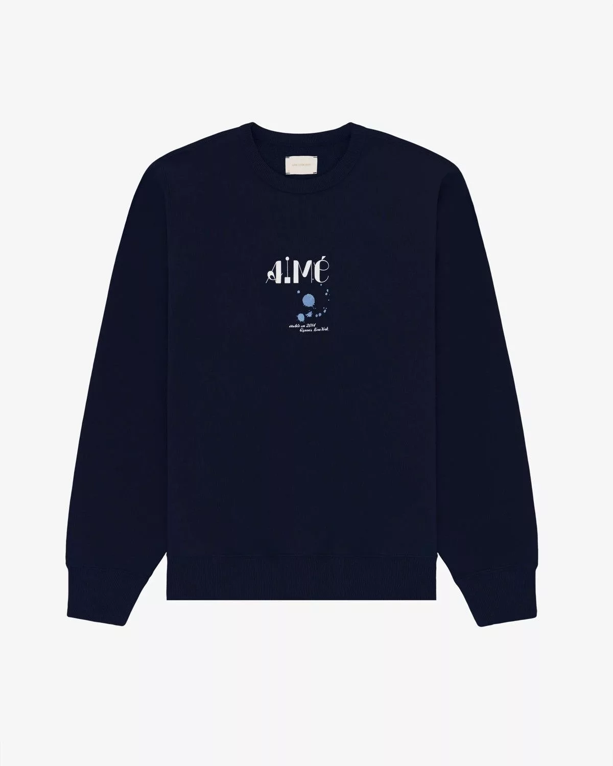 Aime Leon Dore Sweaters Knitwear Aime Leon Dore Studio Crewneck Sweatshirt Blue