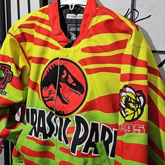 Other Bombers Other Jurassic Park Work Jacket Size Medium NWT Multi