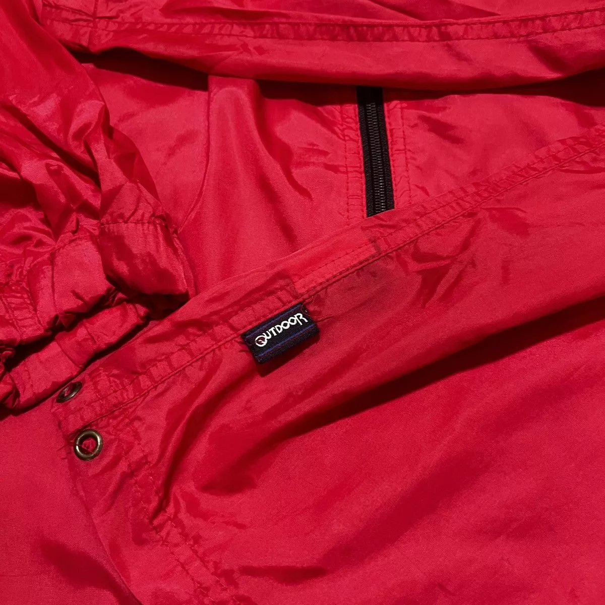 Weatherproof Light Jackets Weatherproof Outdoor Products Windbreaker Light Jacket Red Gorpcore