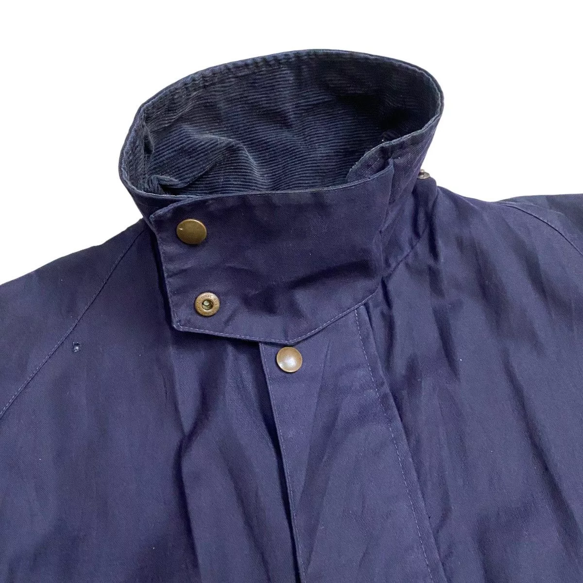 Designer Parkas Designer × Vintage Peter Storm downcoat 2way checkered Blue