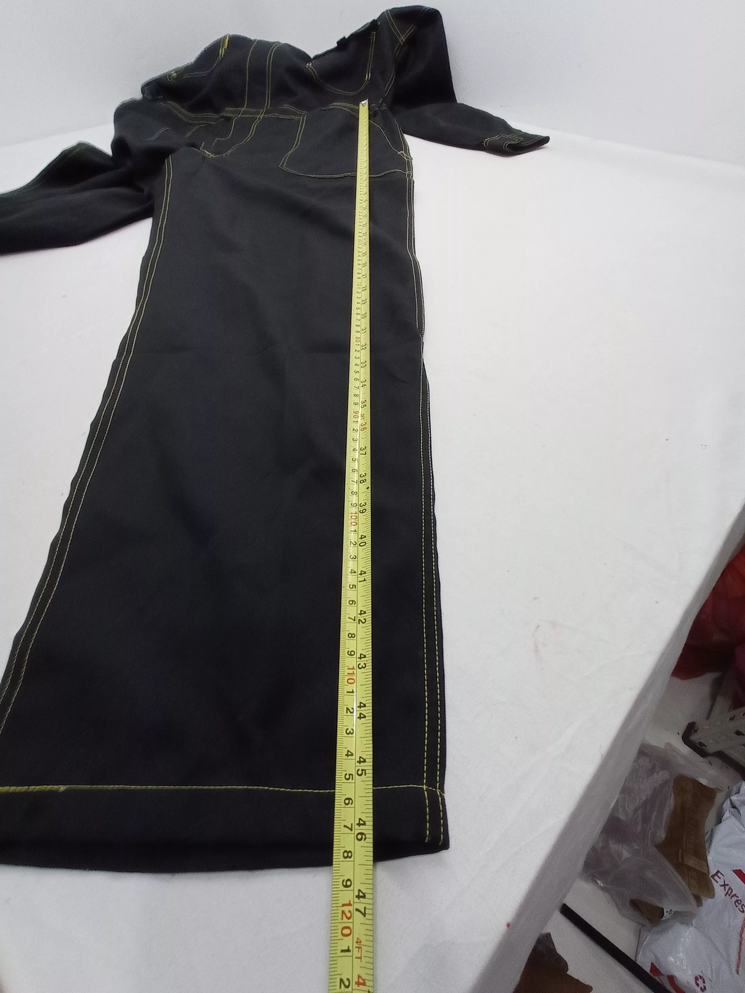 Other Overalls Jumpsuits Other Yellow Hat Coverall Black Workwear