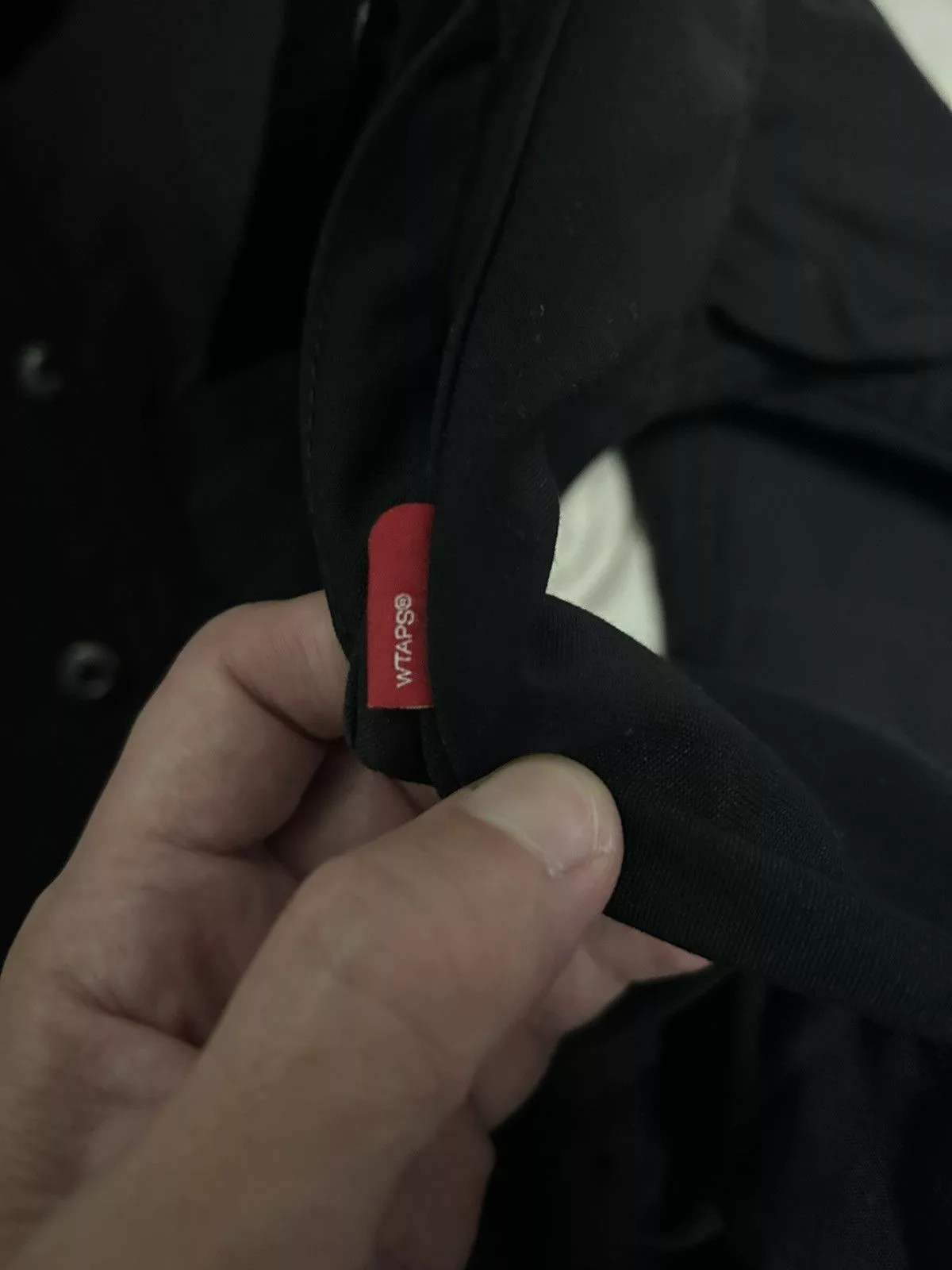 Wtaps Light Jackets Wtaps M65 Jacket in black. Size Large