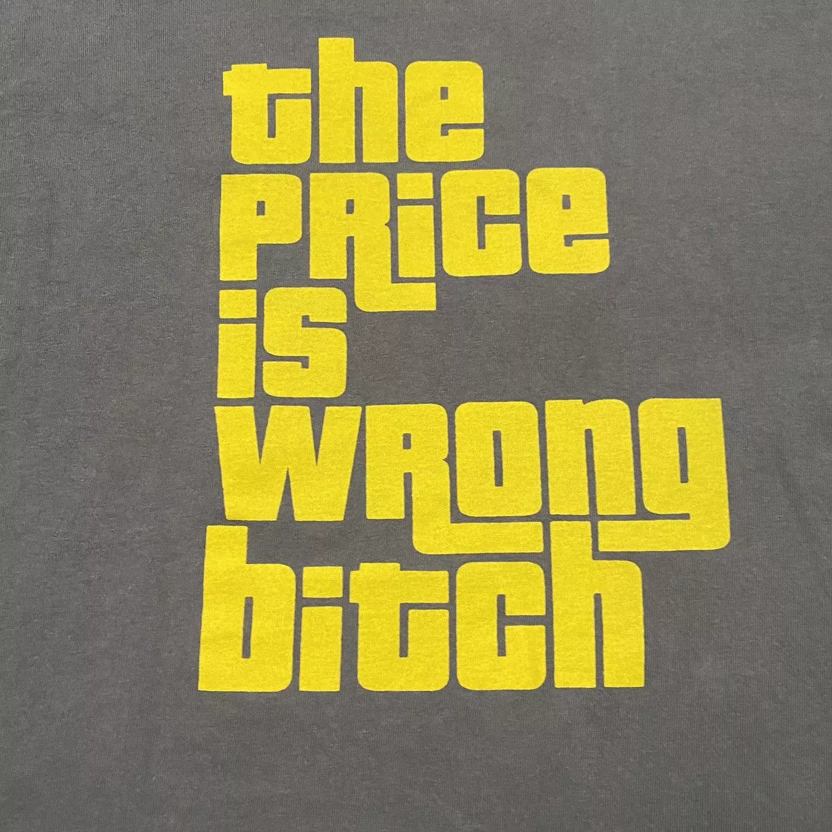 Other Short Sleeve T Shirts Other The Price is Right Tee Gray Streetwear
