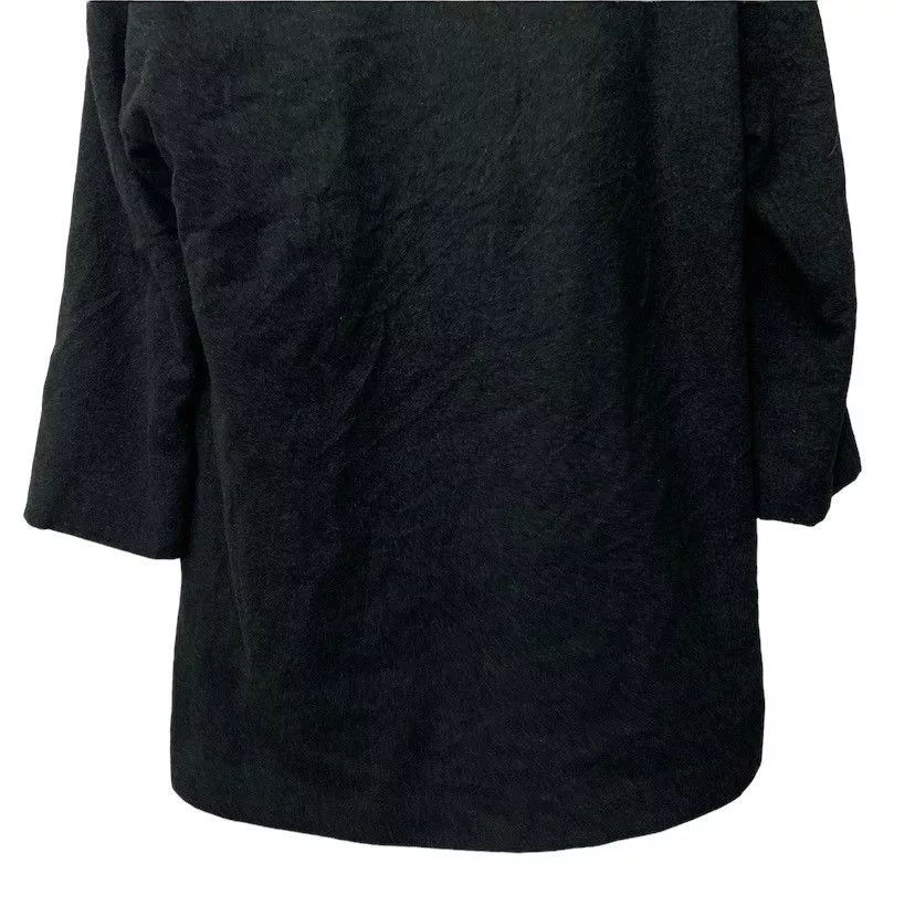 Journal Standard Parkas Vintage Journal Standard Wool Trench Coat Black