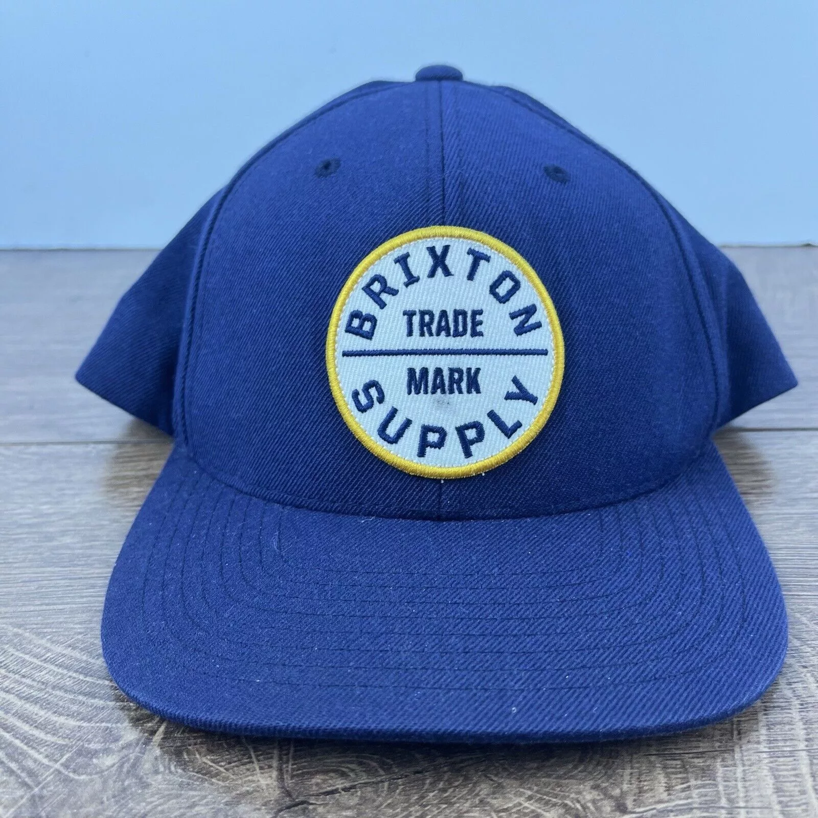 Other Hats Other Brixton Supply Hat Brixton Snapback Hat Blue Adjustable Hat